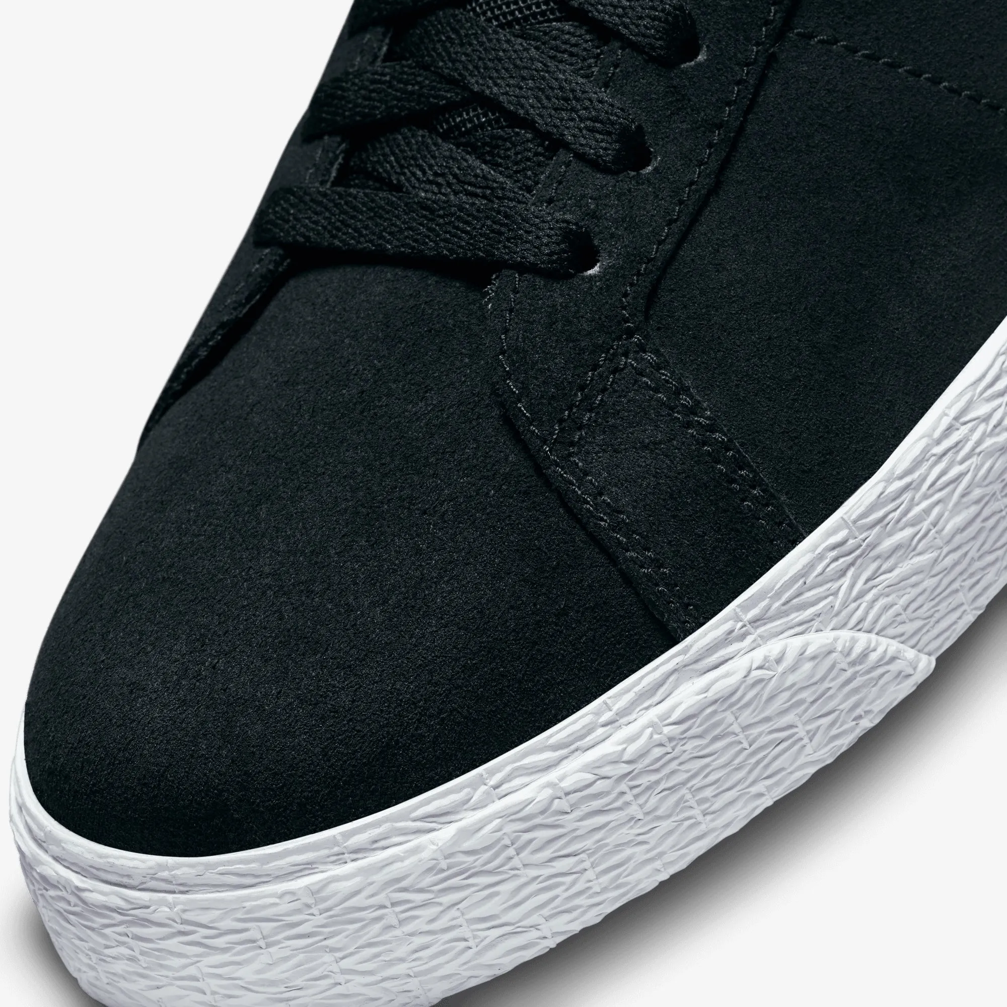 Neutral Glow Nike | SB ZOOM BLAZER MID { BLACK/WHITE-WHITE-WHITE