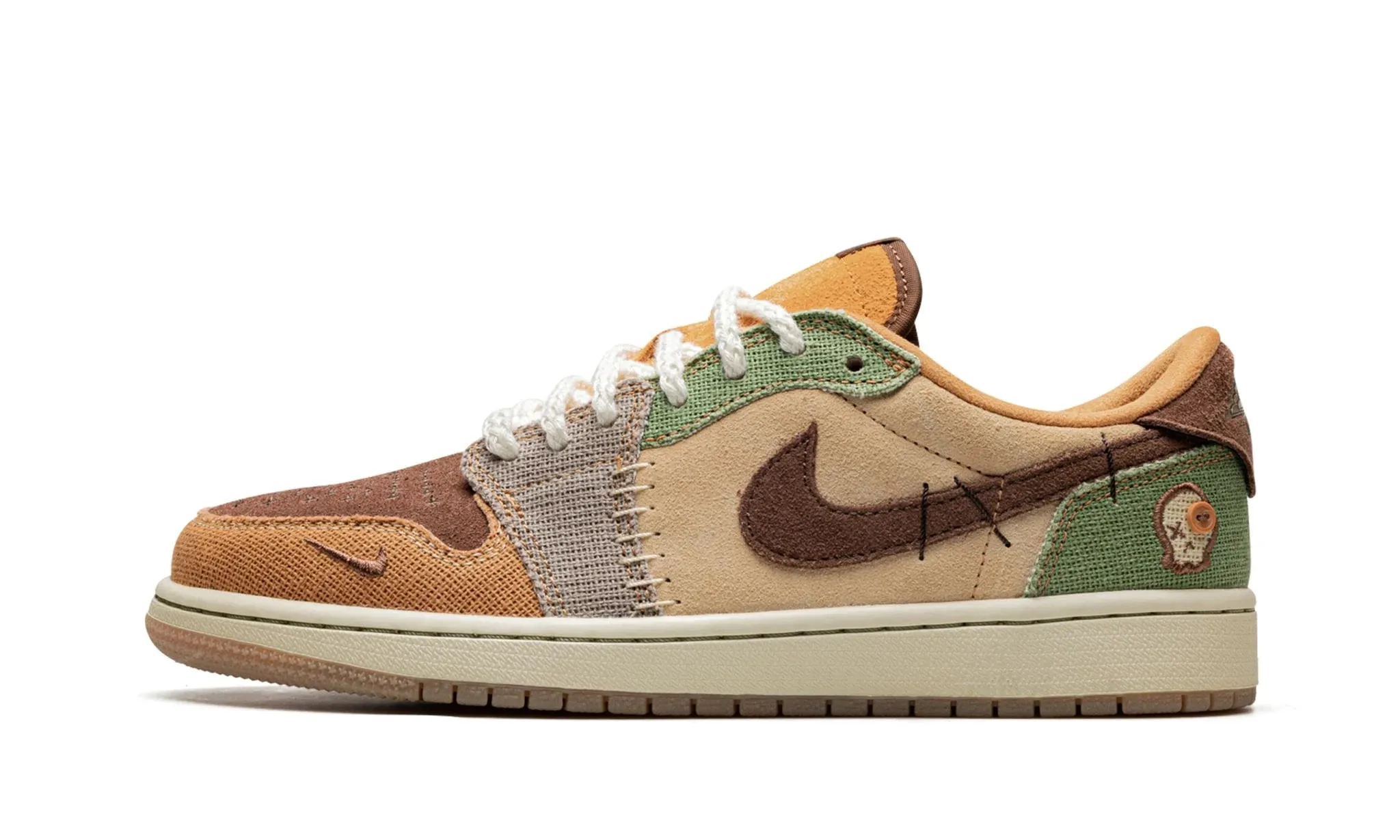 Zion Williamson X Air Jordan 1 Low OG Voodoo Club Edge Team Match