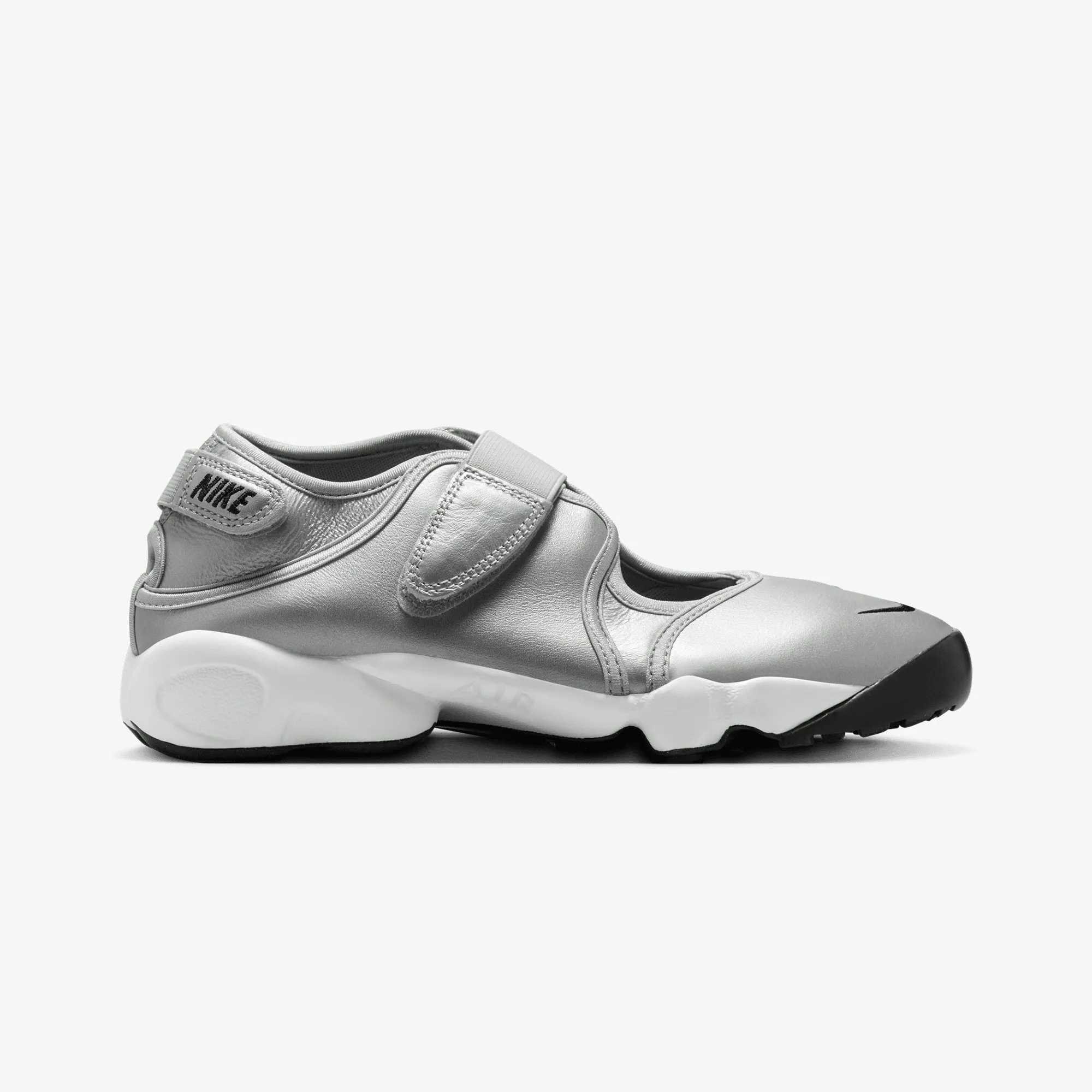 Coastal vibe Mom Safe NIKE | AIR RIFT { METALLIC SILVER/SAIL-BLACK