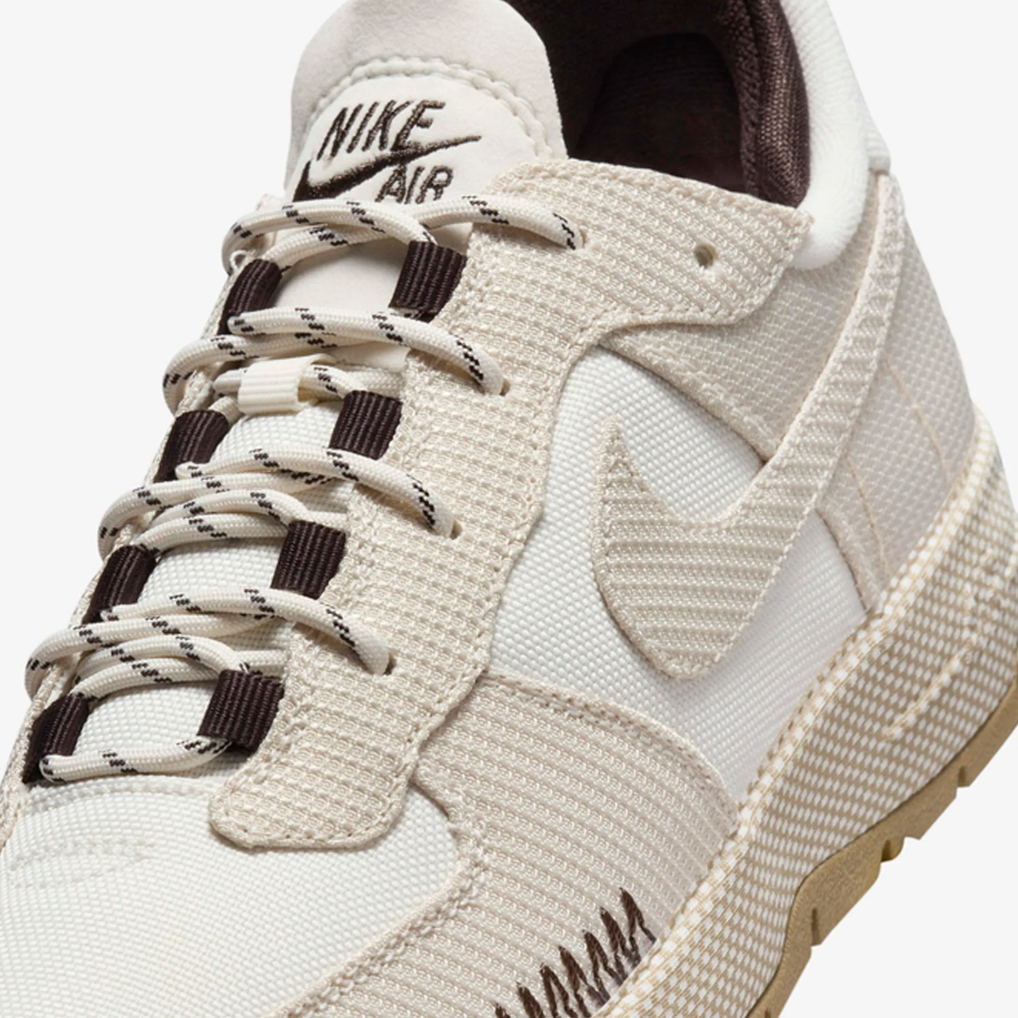 Nike | AIR FORCE 1 WILD  { PHANTOM/PHANTOM-VELVET BROWN-KHAKI Global Fit Fantasy Path