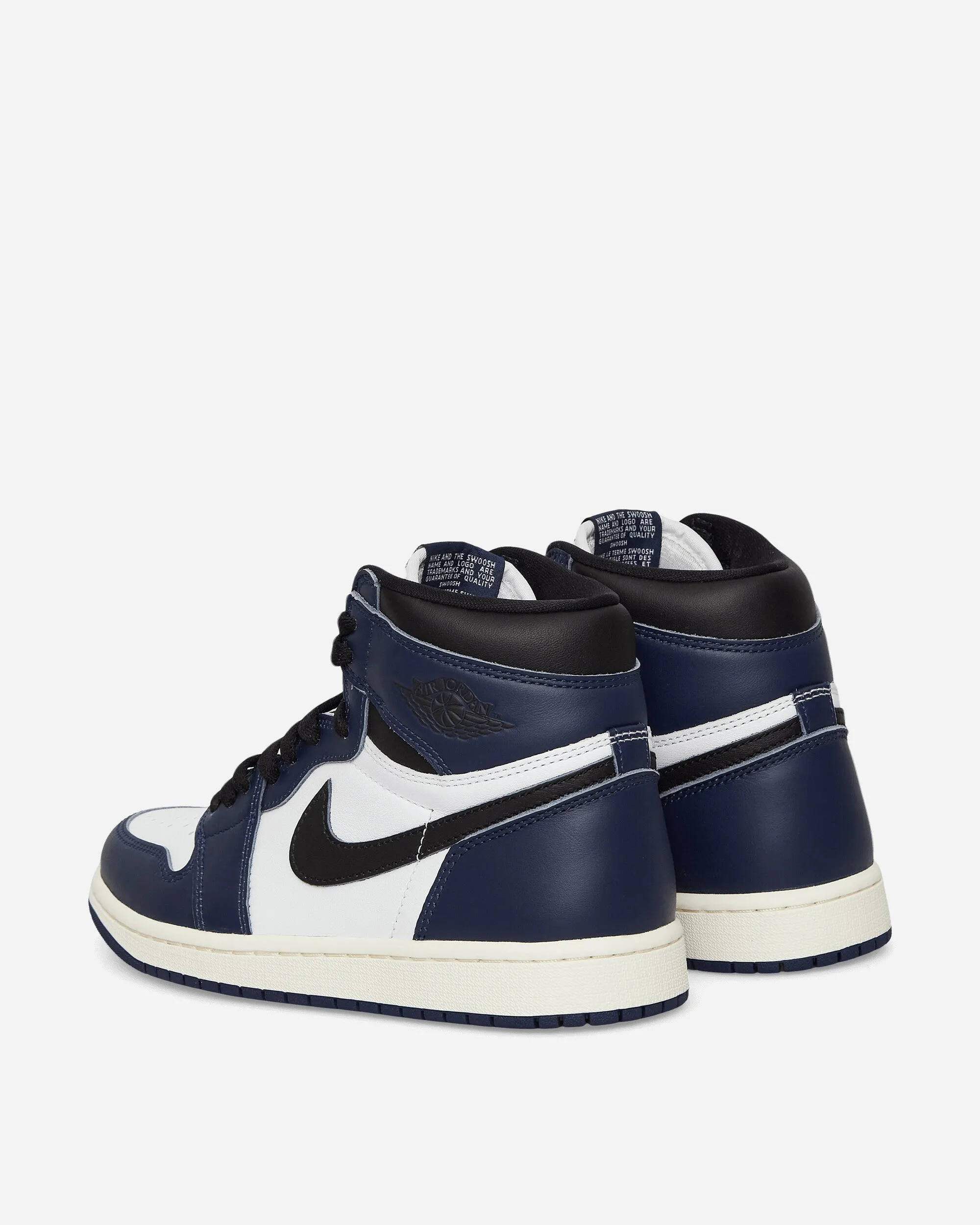Air Jordan 1 Retro High OG Sneakers Midnight Navy Peace Step