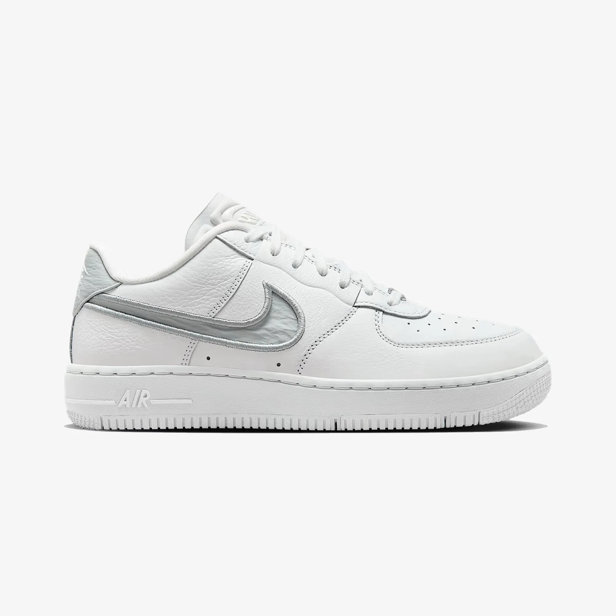 NIKE | AIR FORCE 1 LOW DANCE { SUMMIT WHITE/METALLIC SILVER-PHOTON DUST Durable Gym Quick
