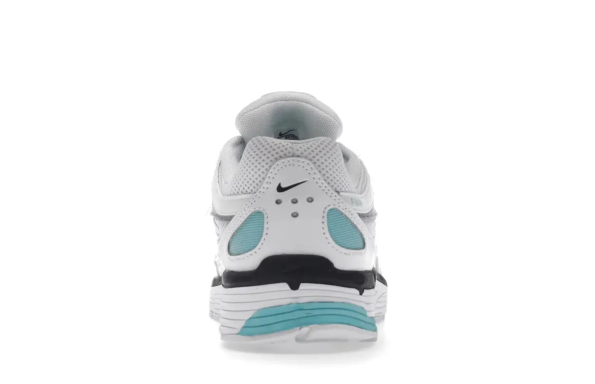 non - slip shoes Injury recovery Nike P-6000 White Light Aqua (Women's)