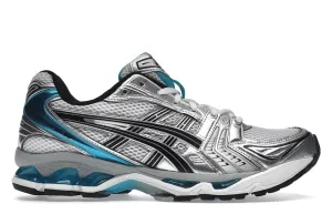 ASICS Gel-Kayano 14 White Aizuri Blue (Women's) Soft Footbed Cushioned Choice