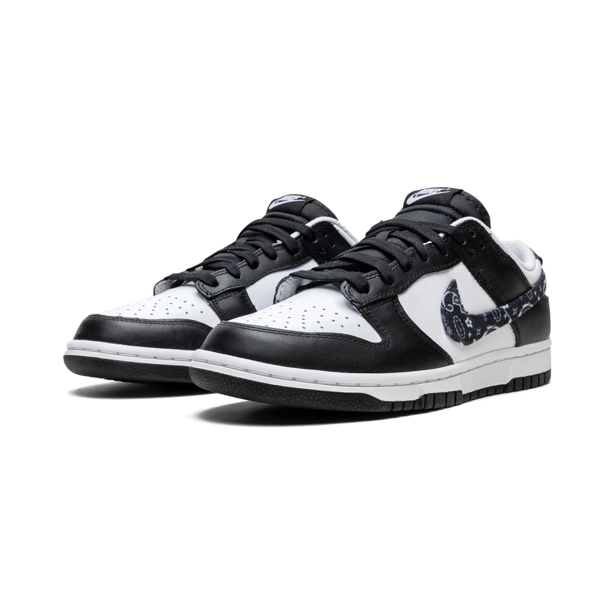 Nike Dunk Low "Black White Paisley" (W) Core Flex Court Grip