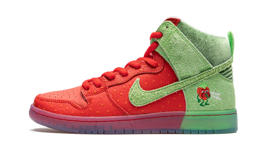 Home Leisure Nike SB Dunk High ??Strawberry Cough??