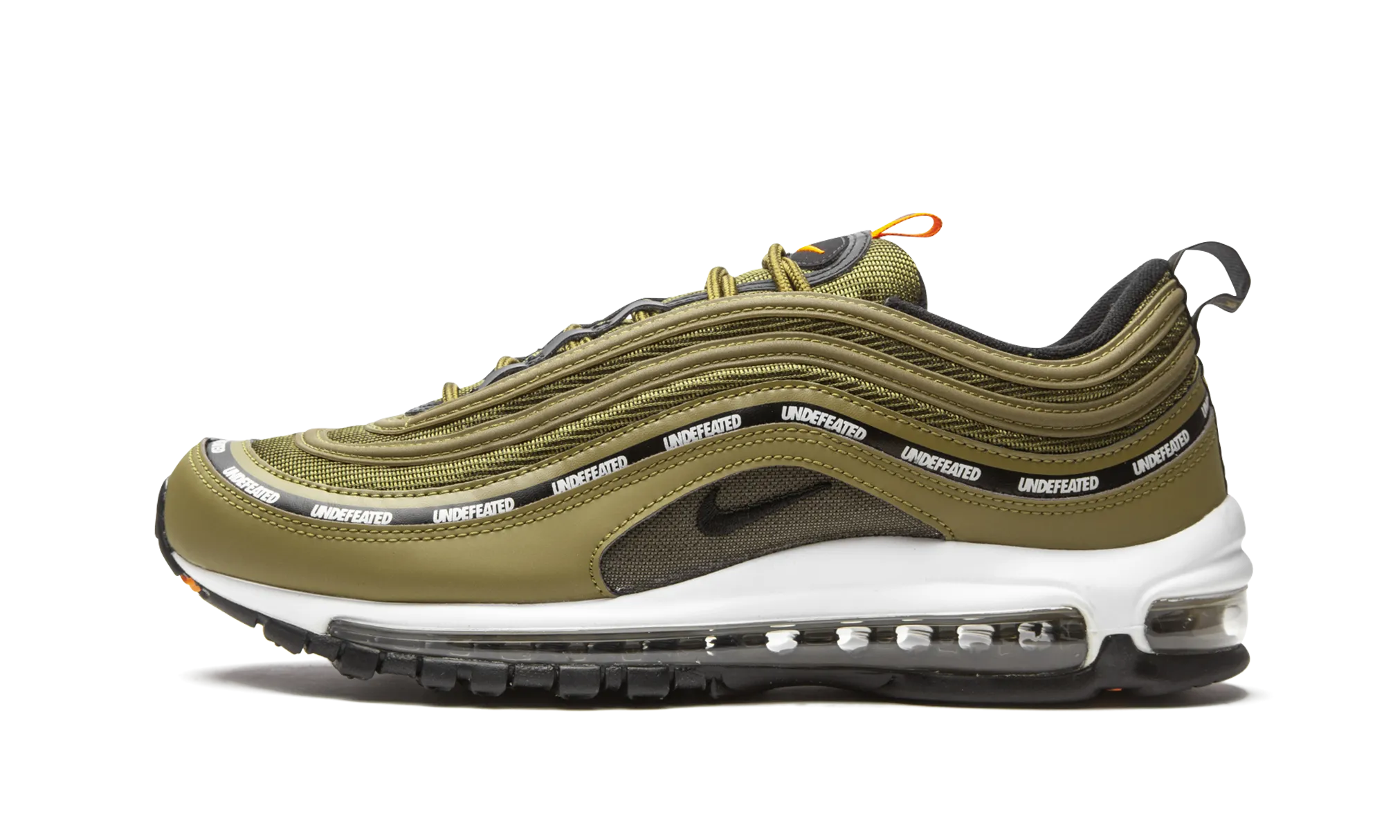 Nike Air Max 97 "Undefeated - Militia Green" Balanced feel