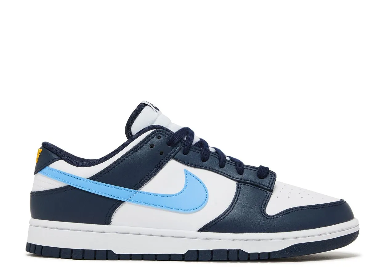 Nike Dunk Low Midnight Navy University Blue Fast Dry Cross Town