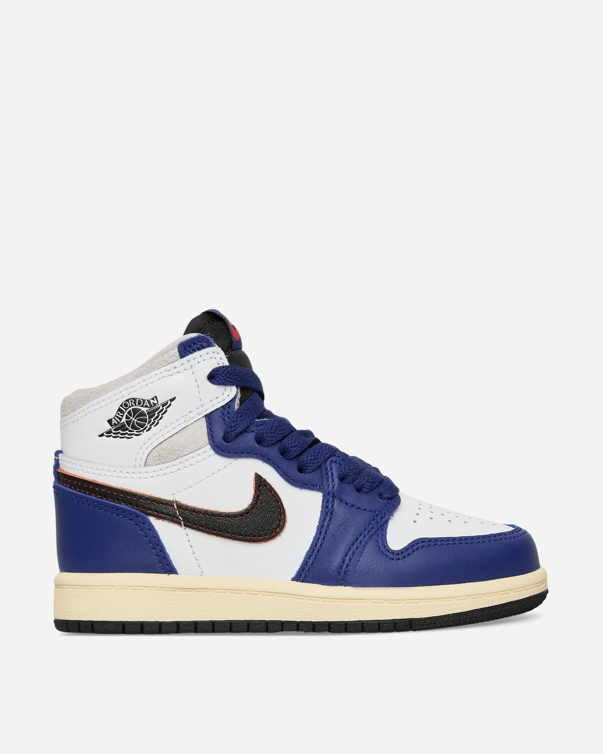 Air Jordan 1 High OG 'Rare Air' (PS) Sneakers White / Deep Royal Blue Comfort