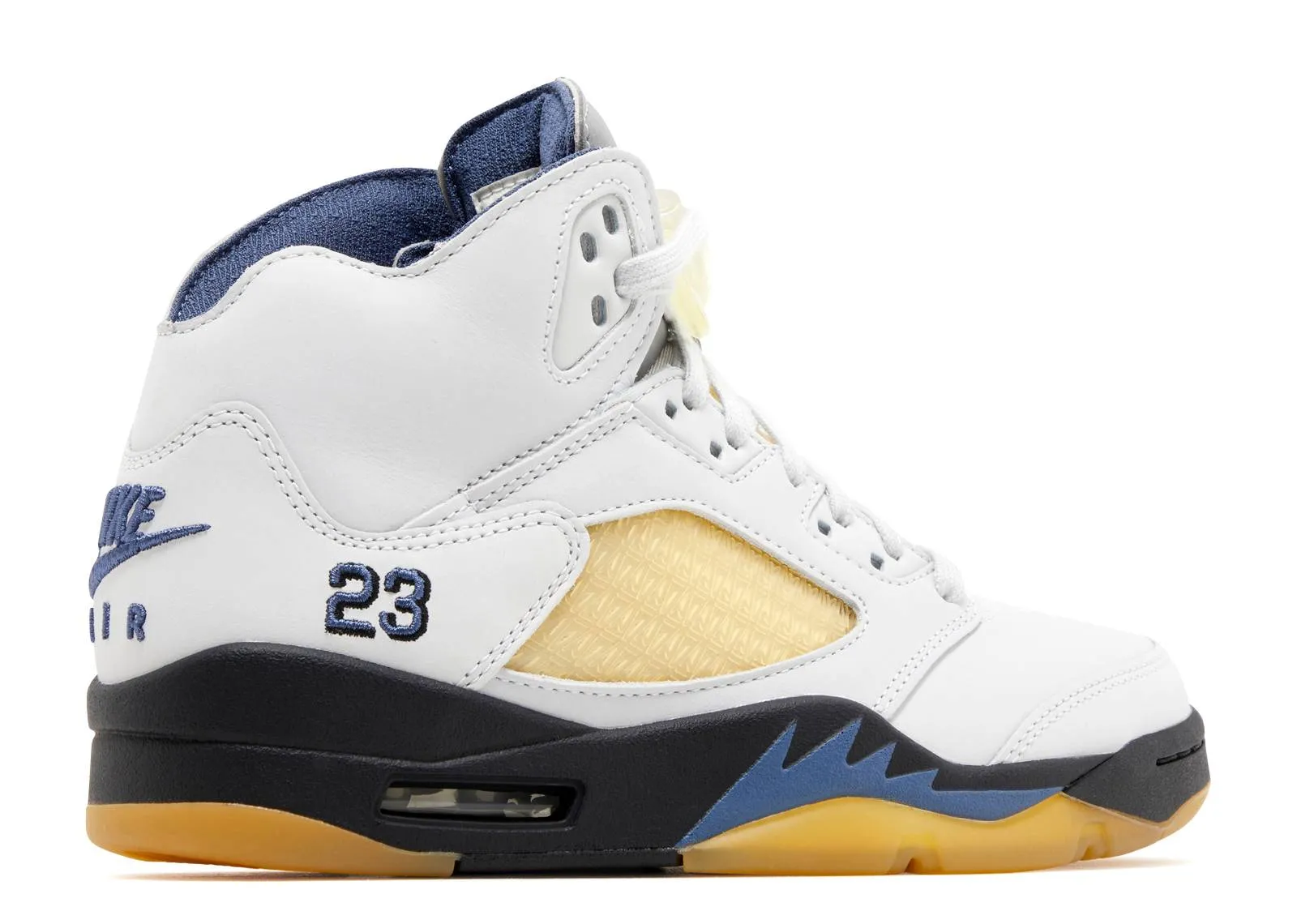 Air Jordan 5 Retro SP A Ma Maniere Diffused Blue Track Step Cozy Interior