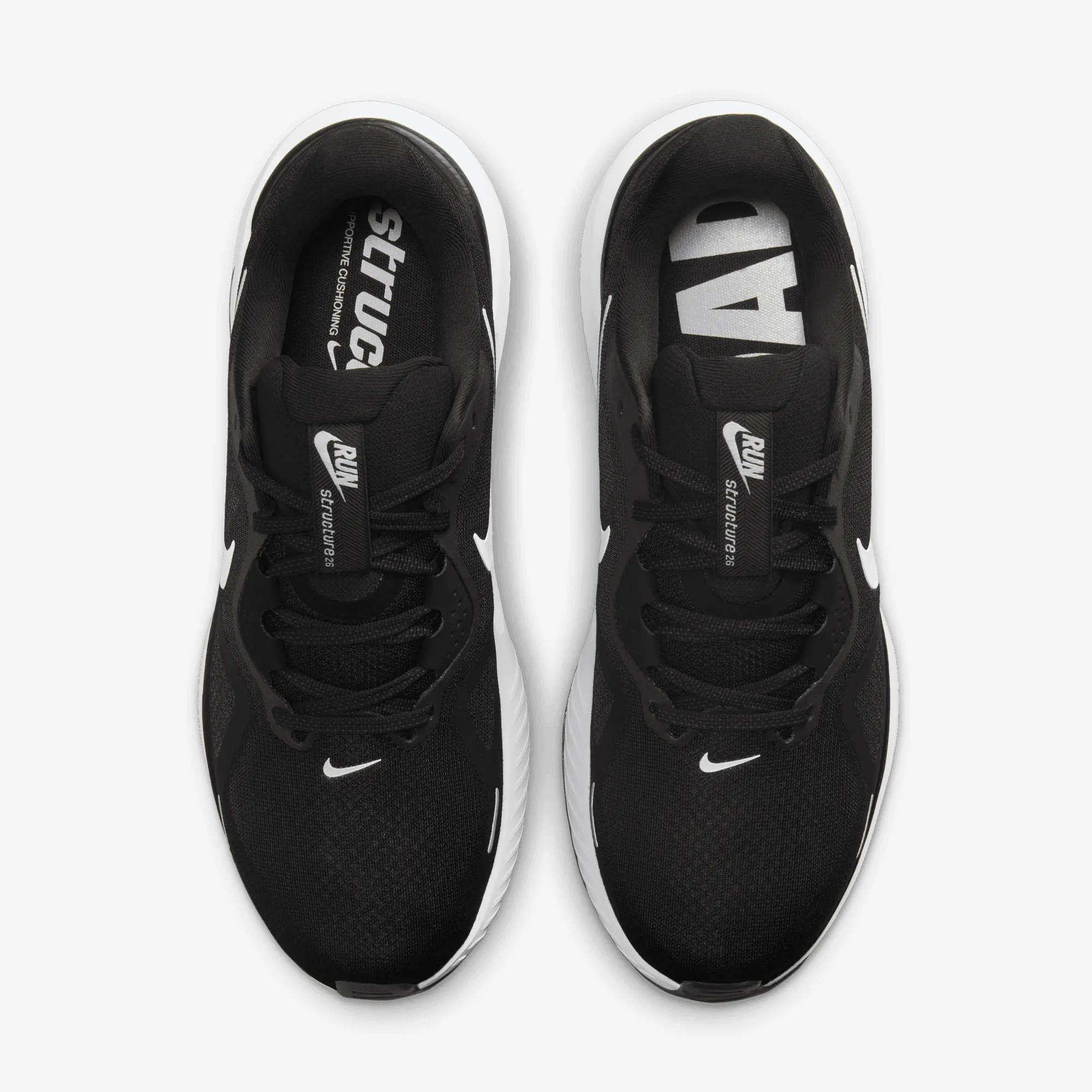 Clear Glow Body Balance Nike | STRUCTURE 26 { BLACK/WHITE-COOL GREY-METALLIC SILVER