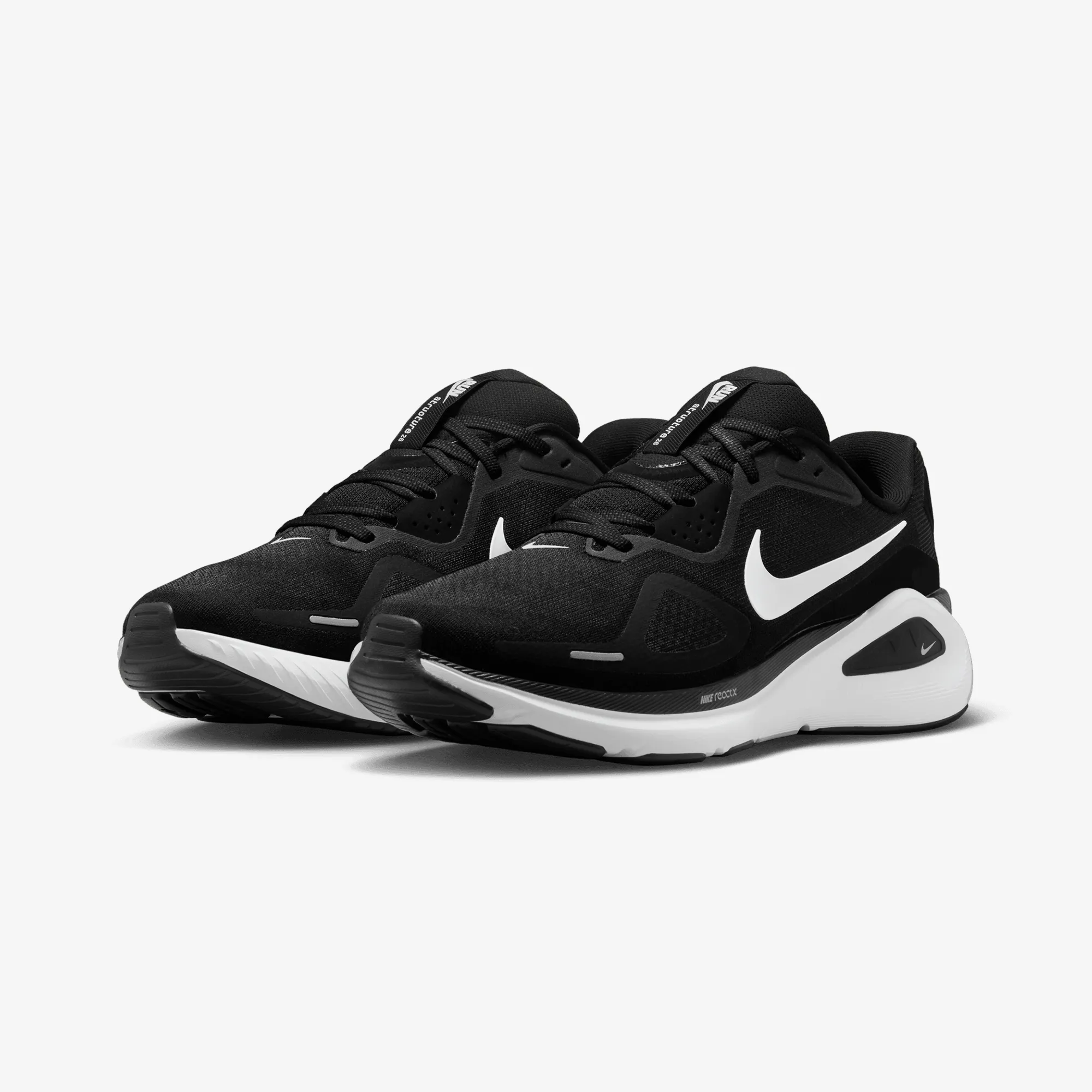 Elastic Sling Boat Walk Nike | STRUCTURE 26 { BLACK/WHITE-COOL GREY-METALLIC SILVER