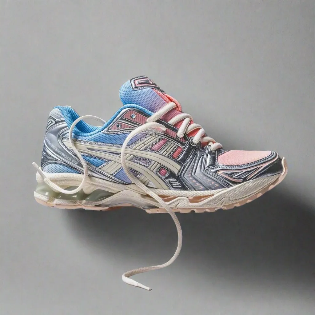 Wide Base Neutral Stance Balanced ASICS Gel-Kayano 14 Baked Pink Cream (Women's)