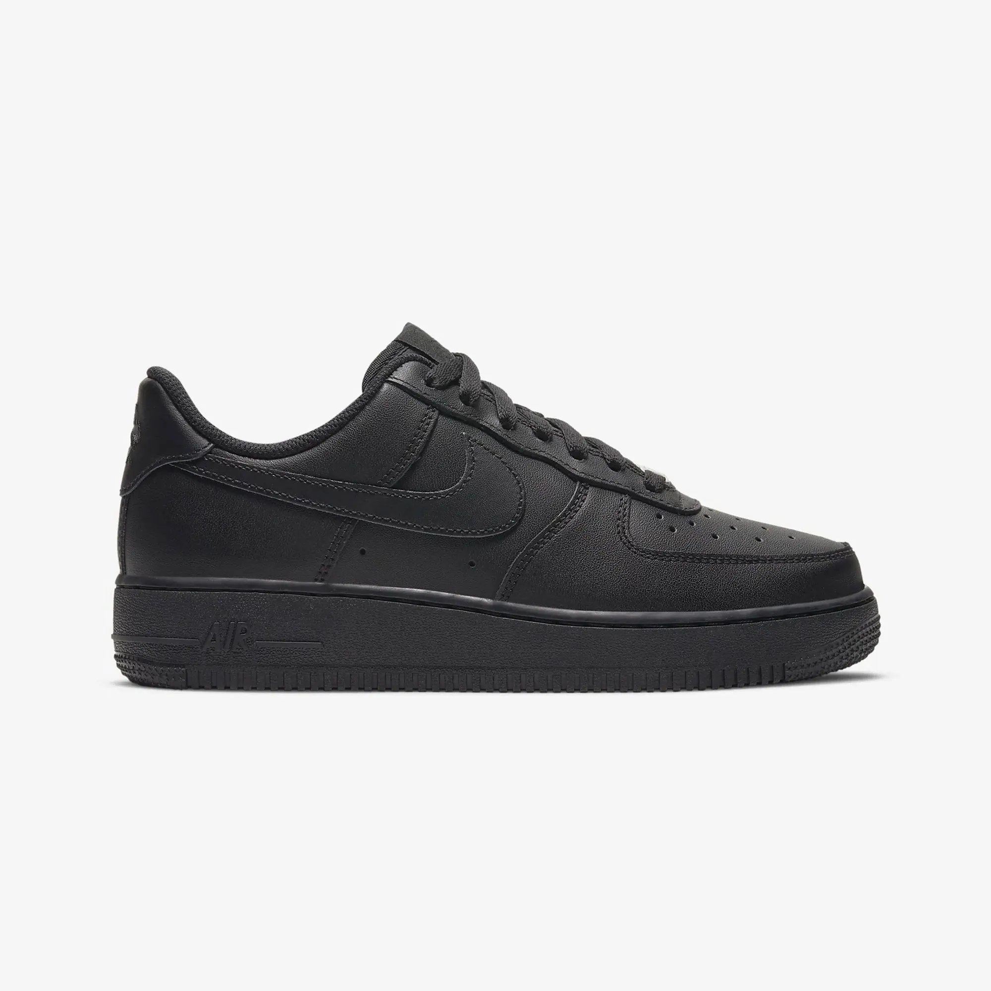 NIKE | AIR FORCE 1 '07 { BLACK/BLACK/BLACK Celebrity Vibe
