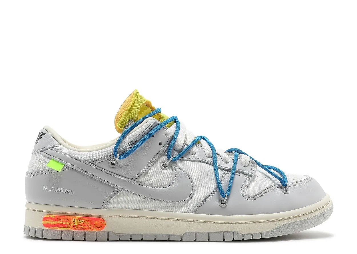Nike Dunk Low Off-White Lot 10 cool material