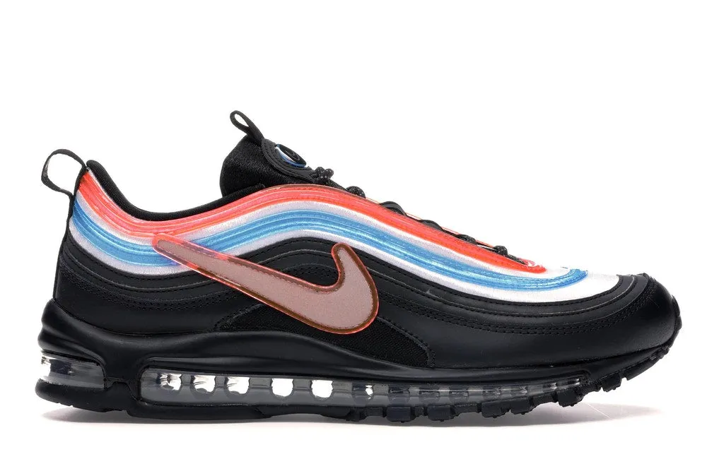 Petal Jog Storm Walk Nike Air Max 97 "Neon Seoul" Grade School
