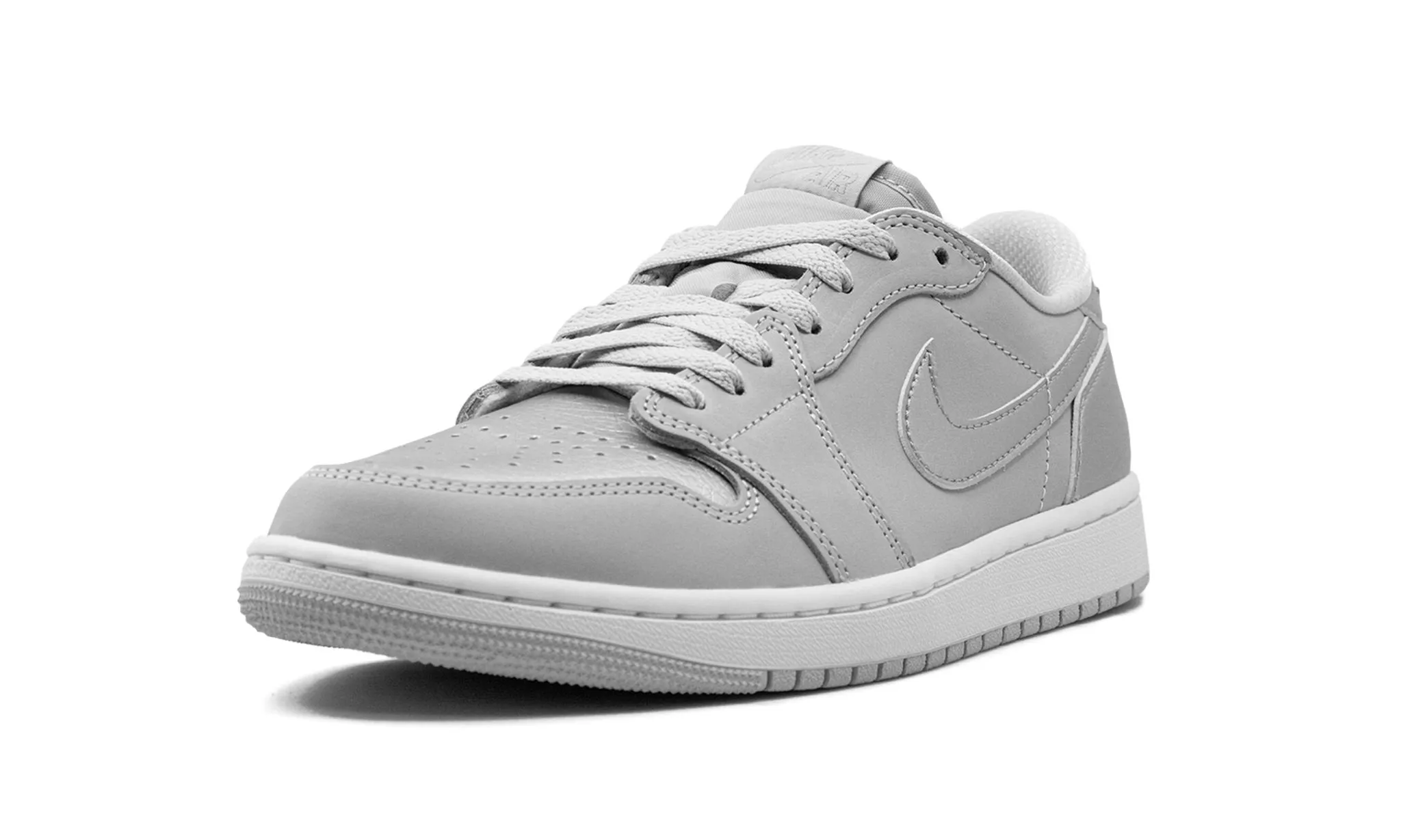 Air Jordan 1 Retro Low OG 'Metallic Silver' Metal Edge Anti Slip
