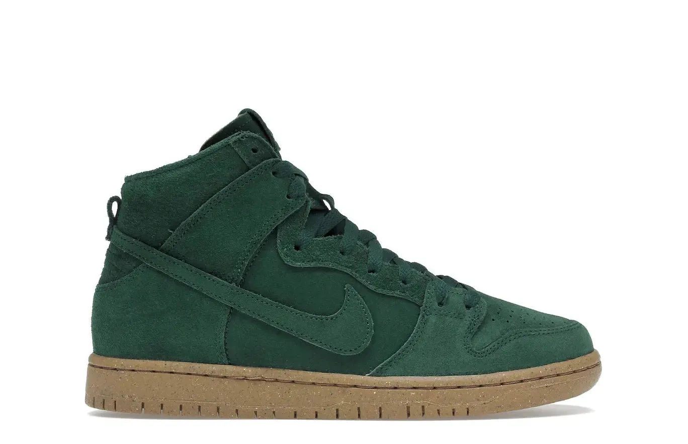 Nike SB Dunk High Decon Gorge Green Happy Walk Lunch Pace