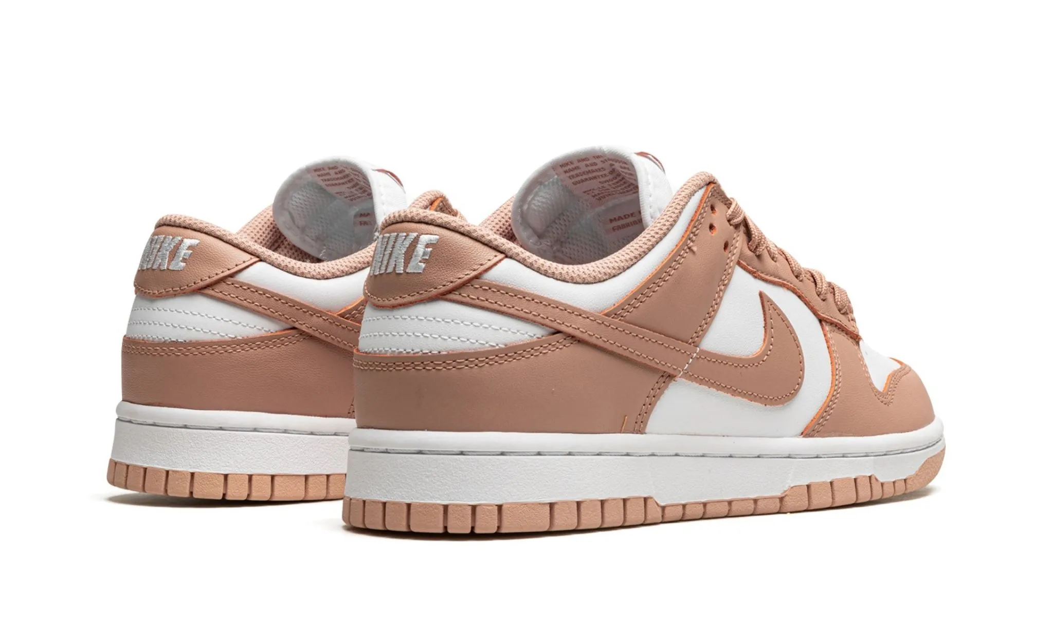 Elastic Material Weekend Style Nike Dunk Low "Rose Whisper" Women's