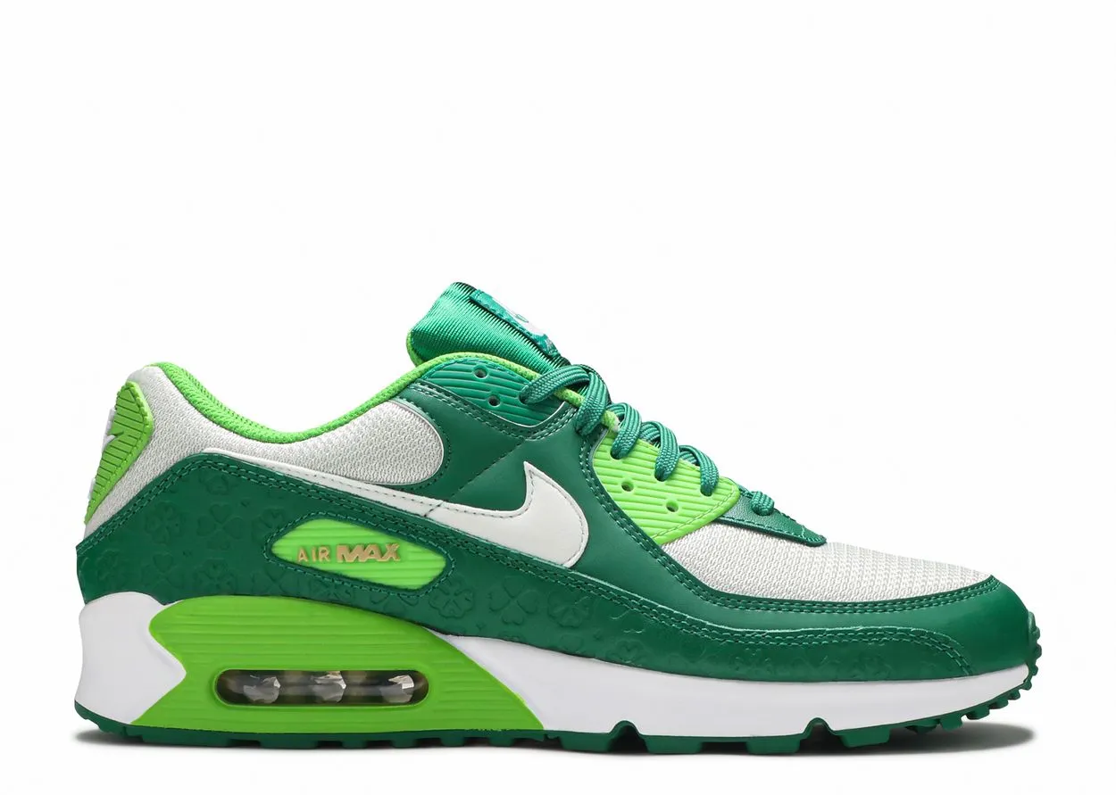 Nike Air Max 90 St Patrick's Day (2021) Durable Wear Field Hike