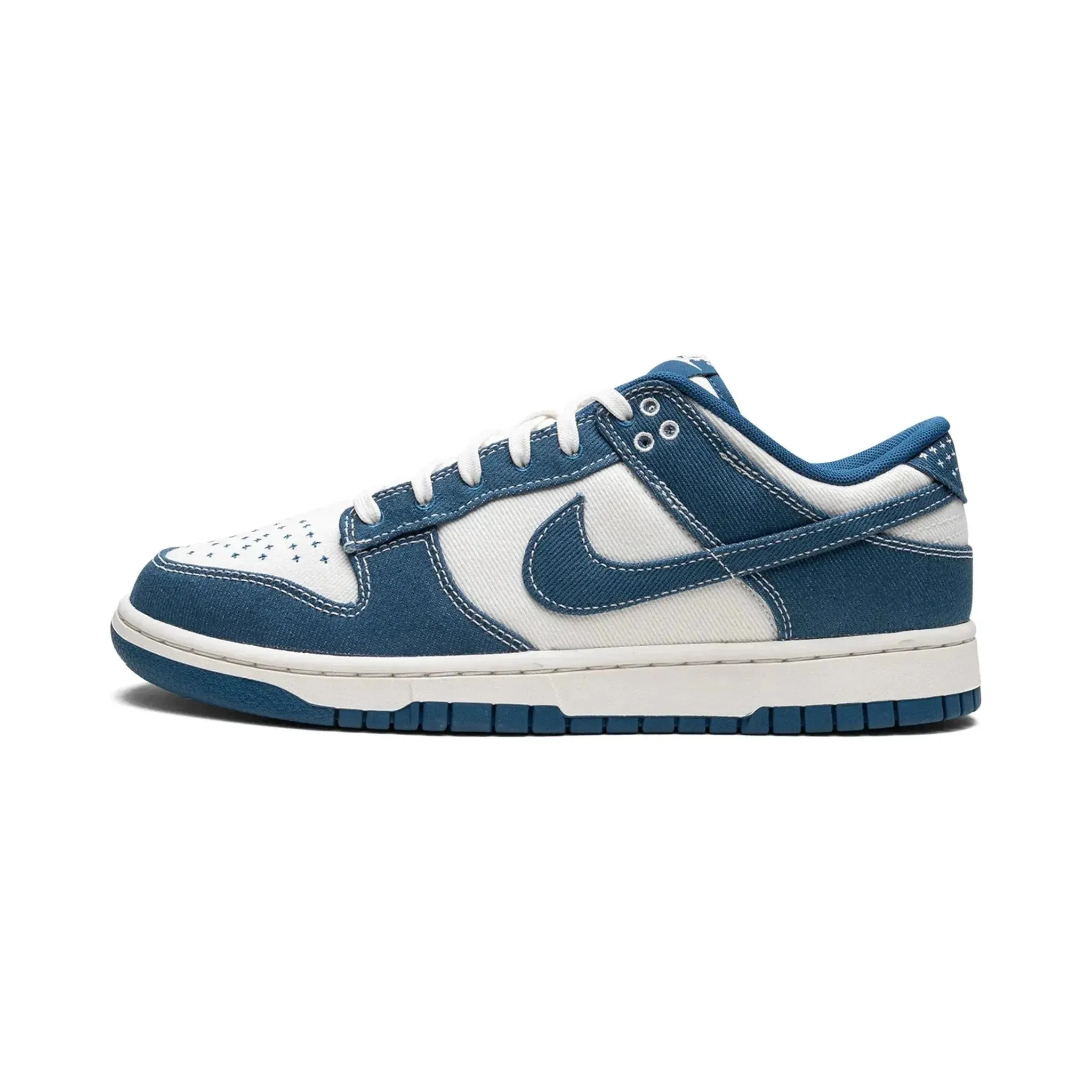 Nike dunk low "Shashiko - Industrial Blue" Mind Ease