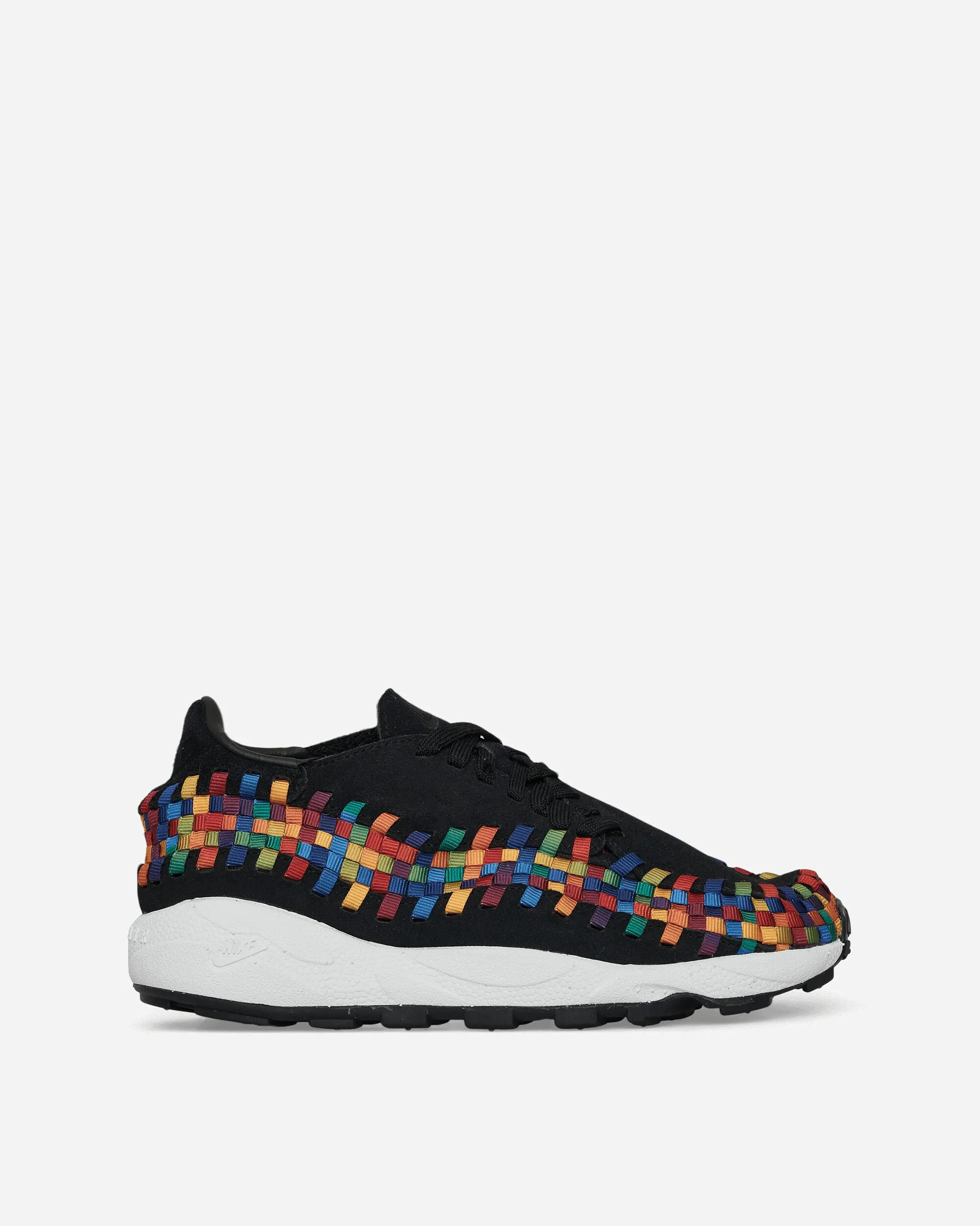 Women's Air Footscape Woven Sneakers Black / Multicolor Commute Light
