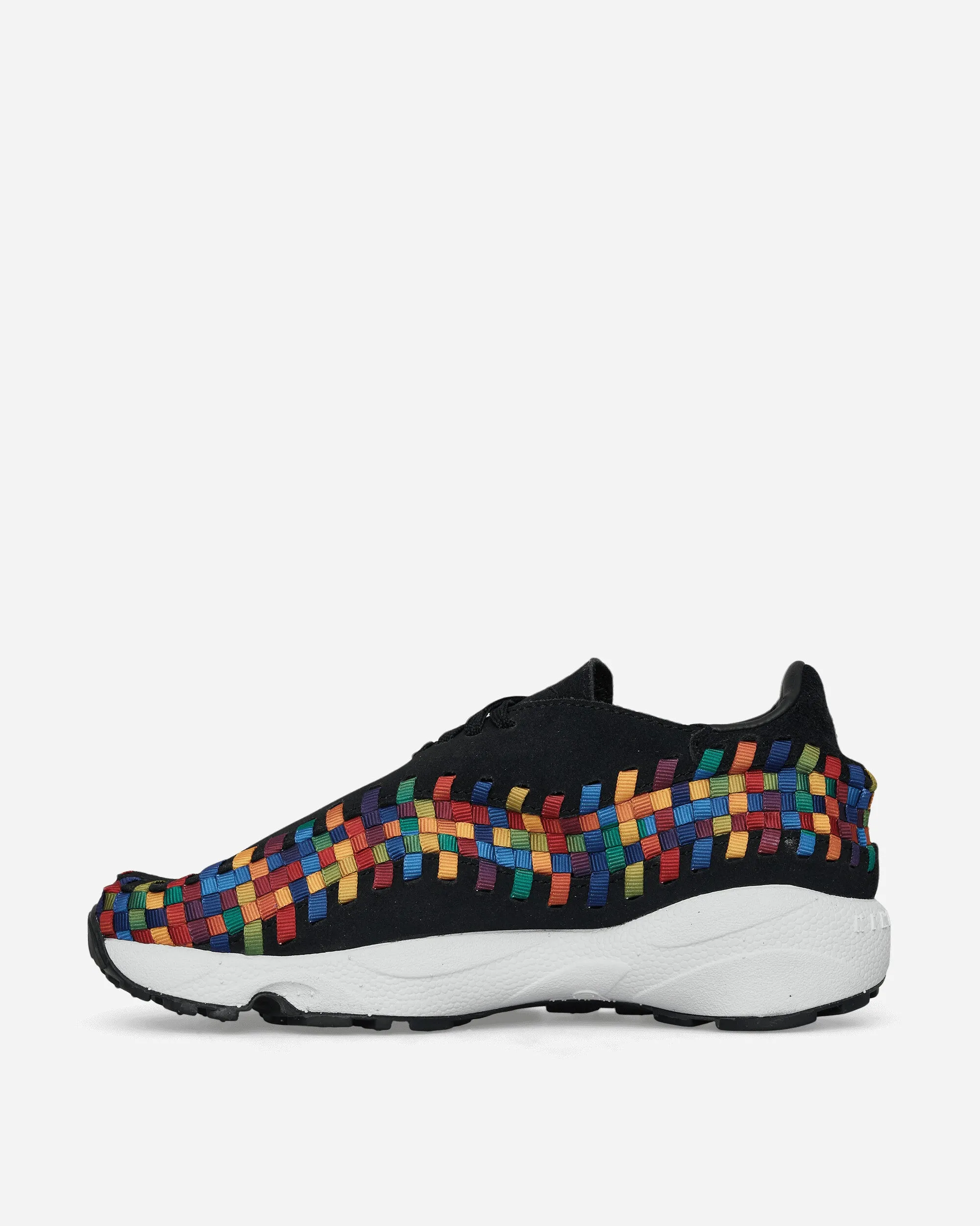 Women's Air Footscape Woven Sneakers Black / Multicolor Fashionable Smart Fit