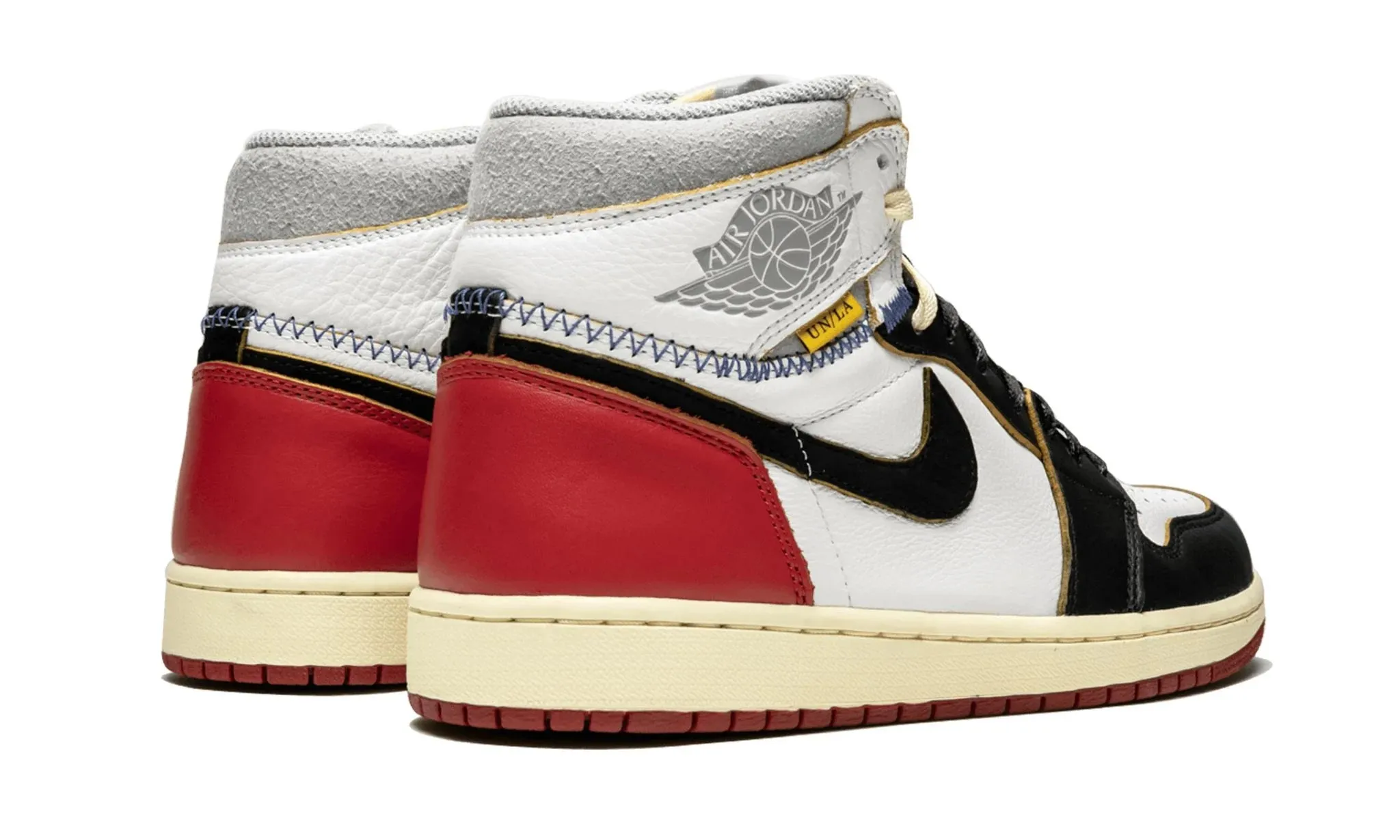 Outing Ready Elastic laces Air Jordan 1 Retro High OG NRG x Union Black Toe