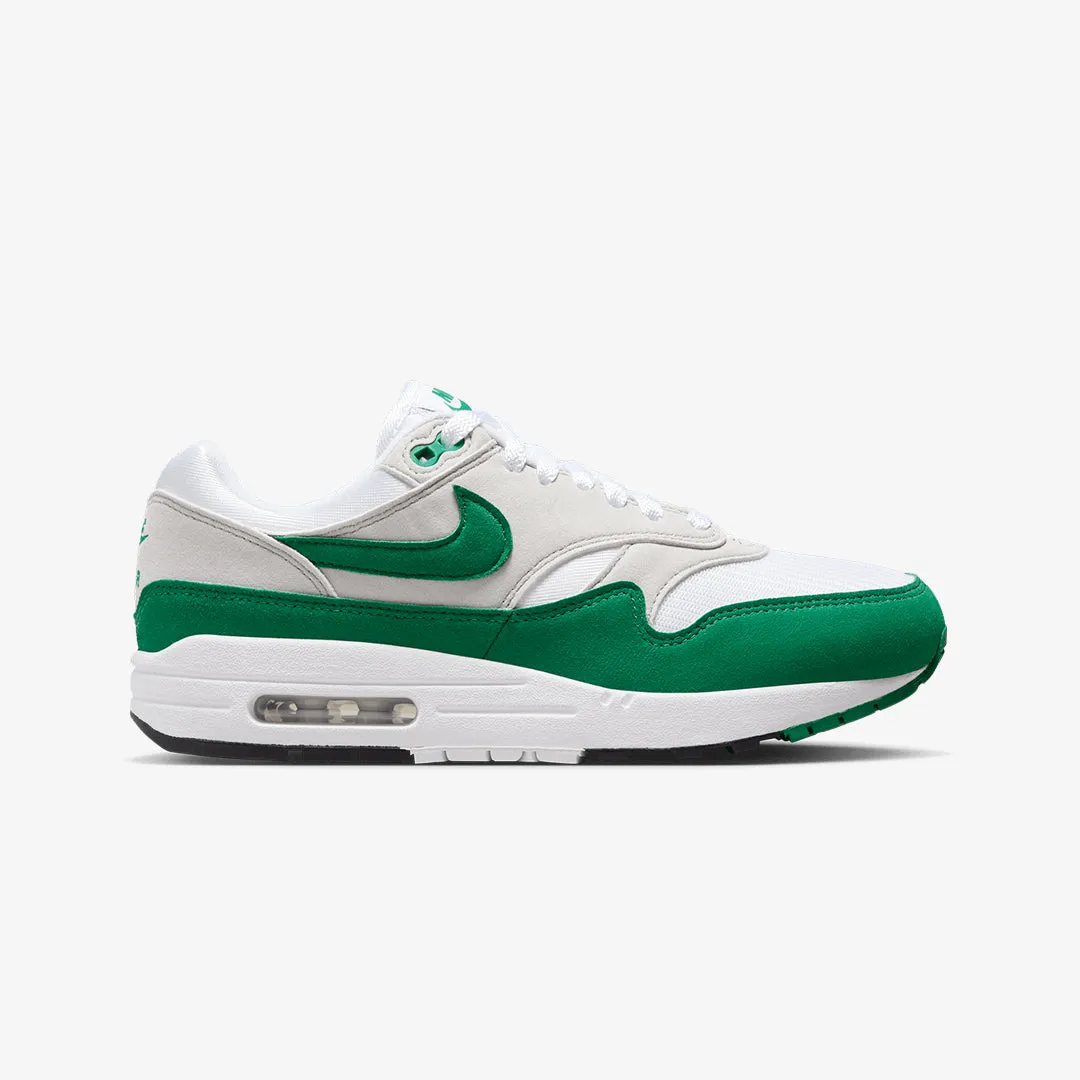 Calm Tone Comfort Nike | AIR MAX 1  { NEUTRAL GREY/MALACHITE-WHITE-BLACK