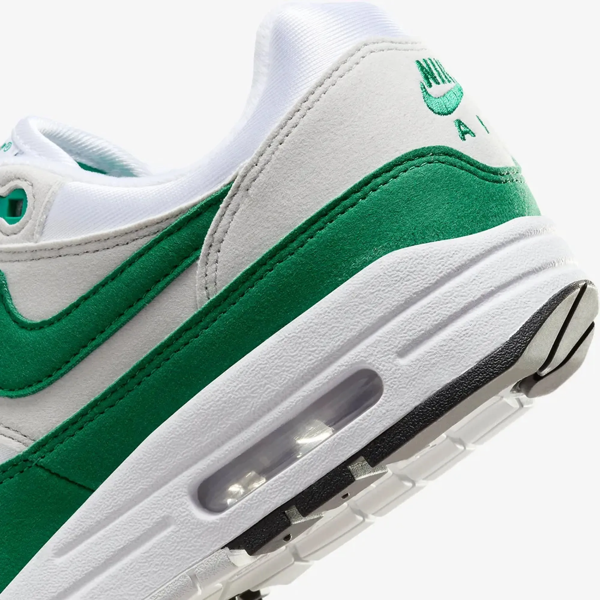 Deep Shade Matte Base Nike | AIR MAX 1  { NEUTRAL GREY/MALACHITE-WHITE-BLACK
