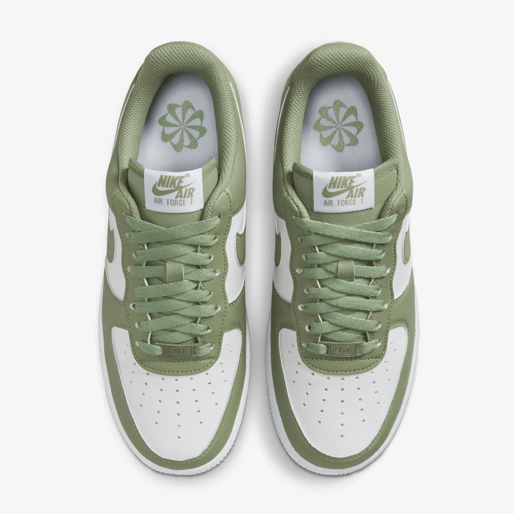 Joy Mood Top Rated NIKE | AIR FORCE 1 '07 NEXT NATURE { WHITE/OIL GREEN-WHITE