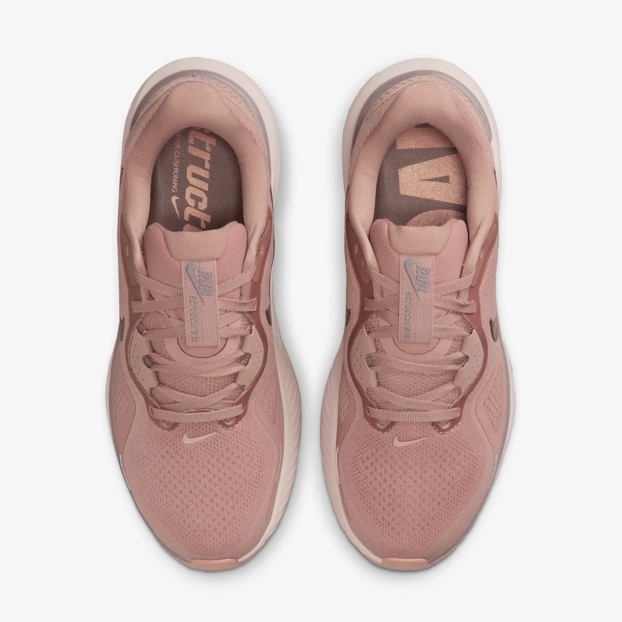 Dinner Look Molded Insole NIKE | STRUCTURE 26 { PARTICLE PINK/MTLC ROSE GOLD-TAUPE GREY