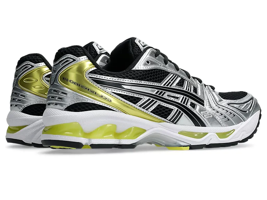 ASICS Gel-Kayano 14 "Black Lemon Spark" Urban Trek All Day Pace