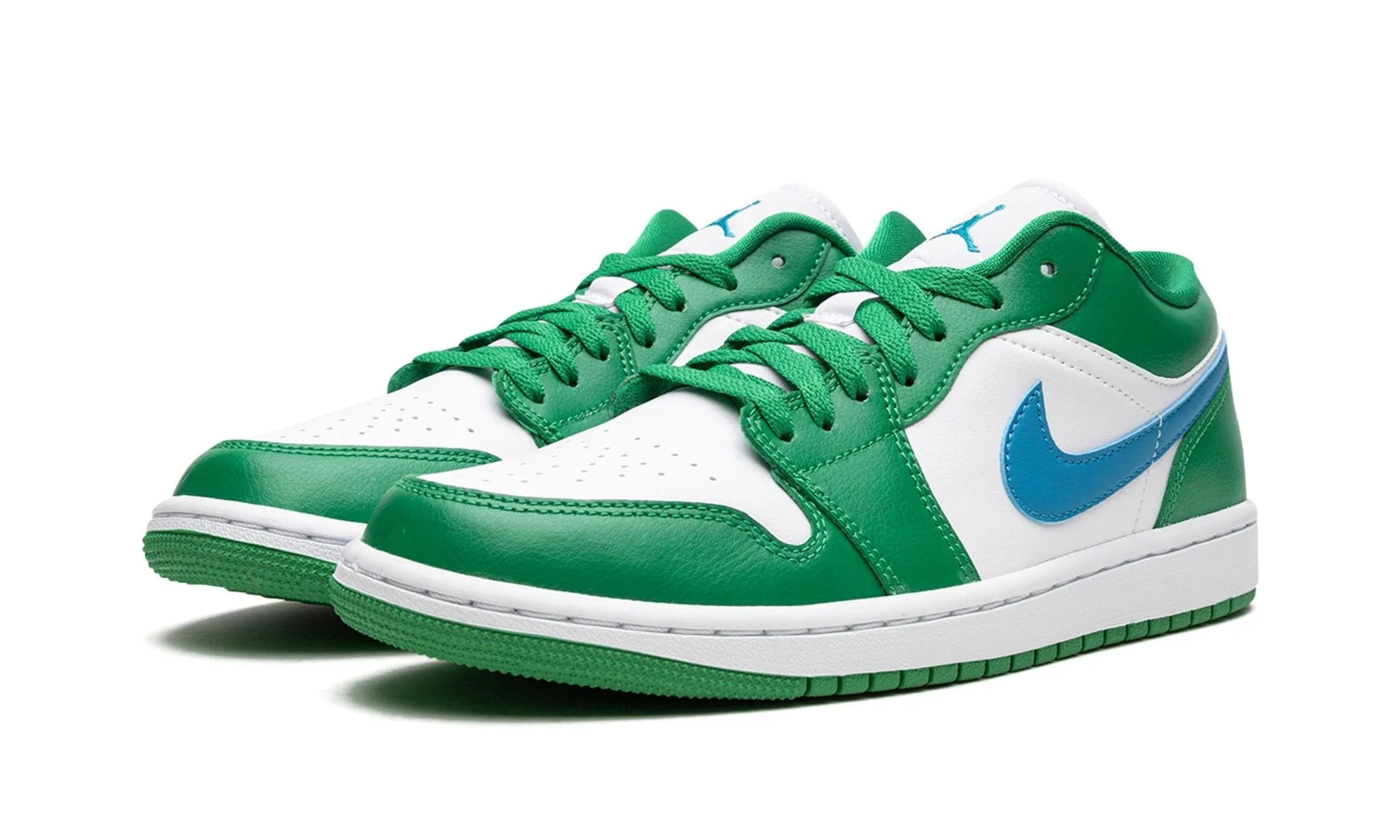 Air Jordan 1 Low Lucky Green Aquatone (Wmns) Swift Path