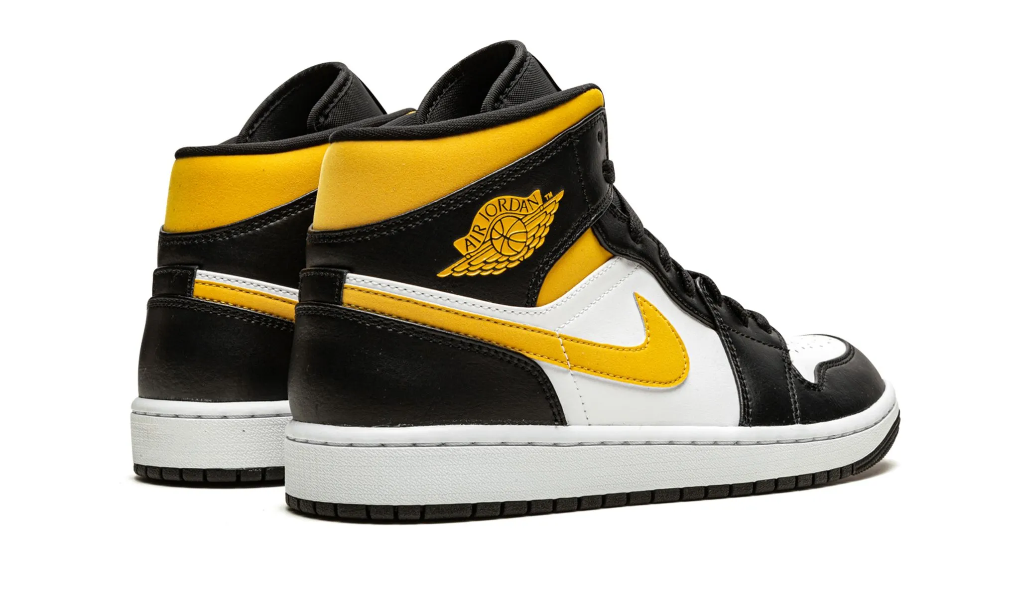 Cloudy Jog All Fit Style Air Jordan 1 Mid Pollen