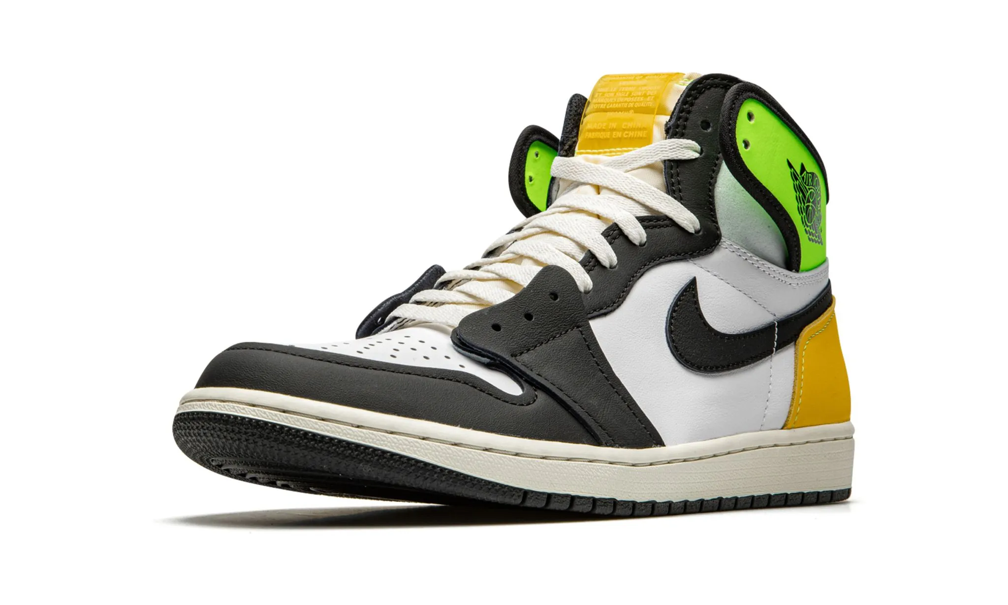 Air Jordan 1 Retro High OG Volt Gold Group Pace Save Step