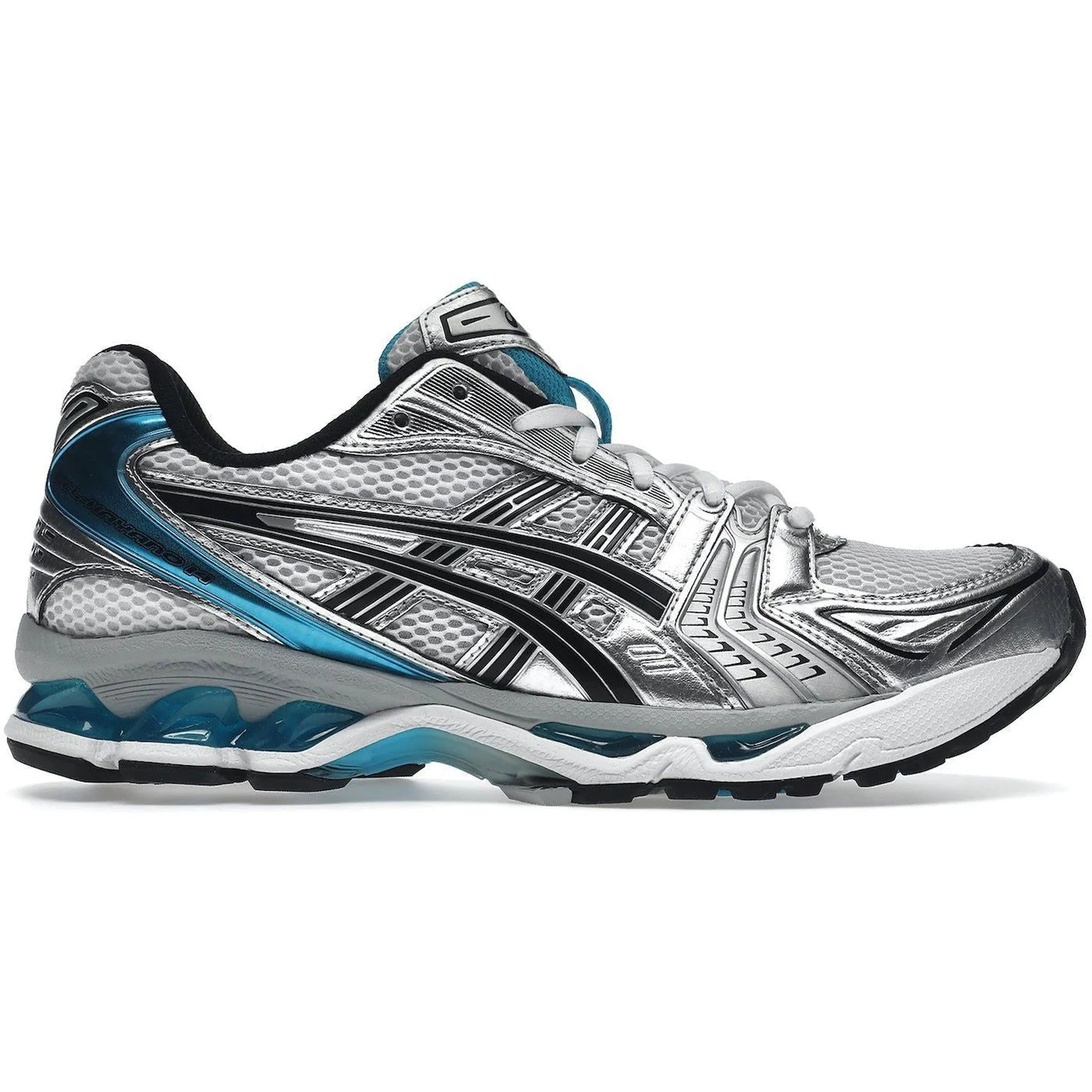 ASICS Gel-Kayano 14 White Aizuri Blue (Women's) Sand Move