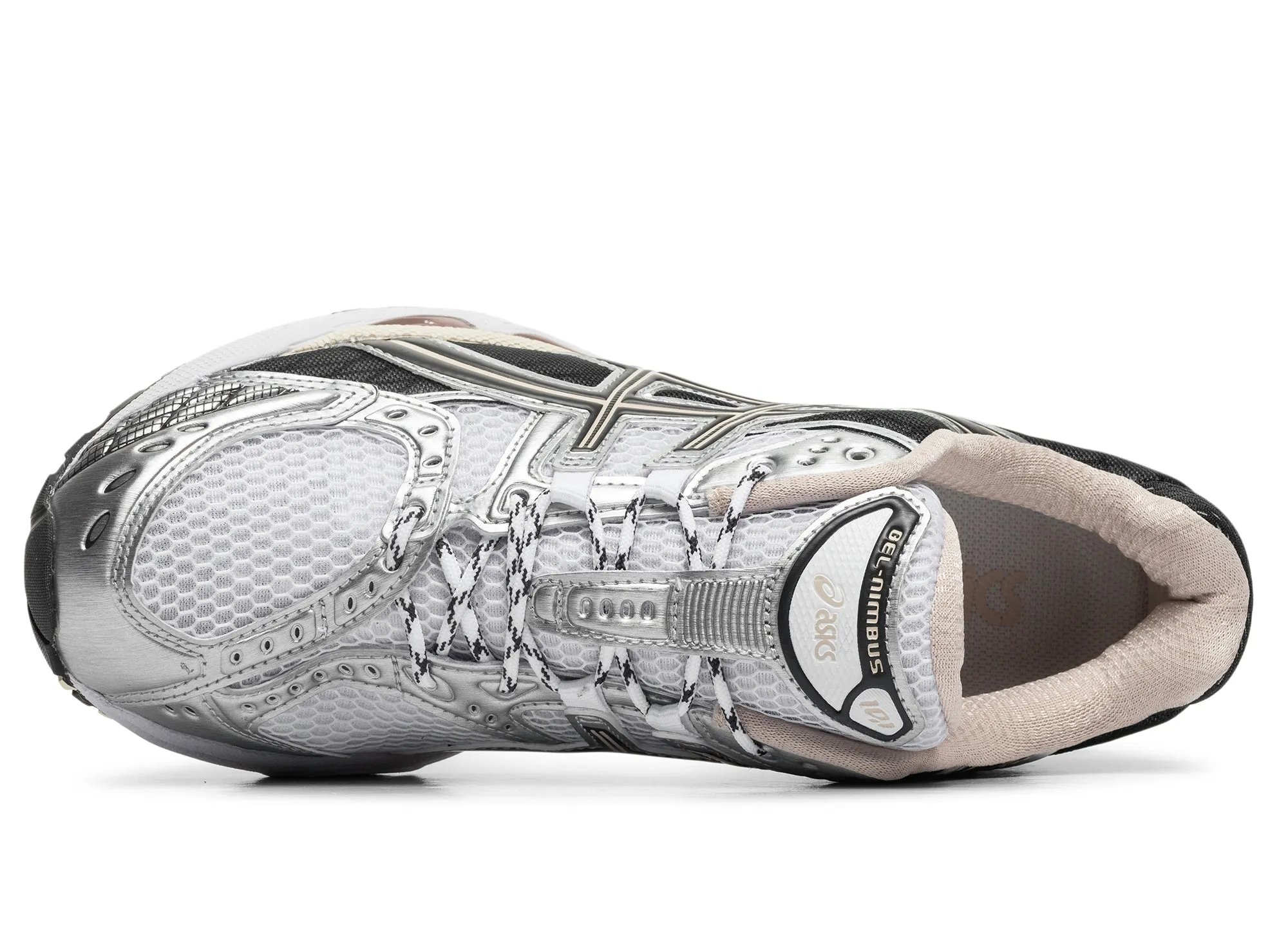 Asics Gel-Nimbus 10.1 'White / Obsidian Grey' Track Run Supportive