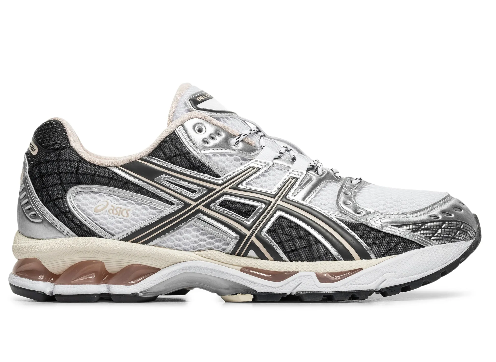 Toe box Asics Gel-Nimbus 10.1 'White / Obsidian Grey'