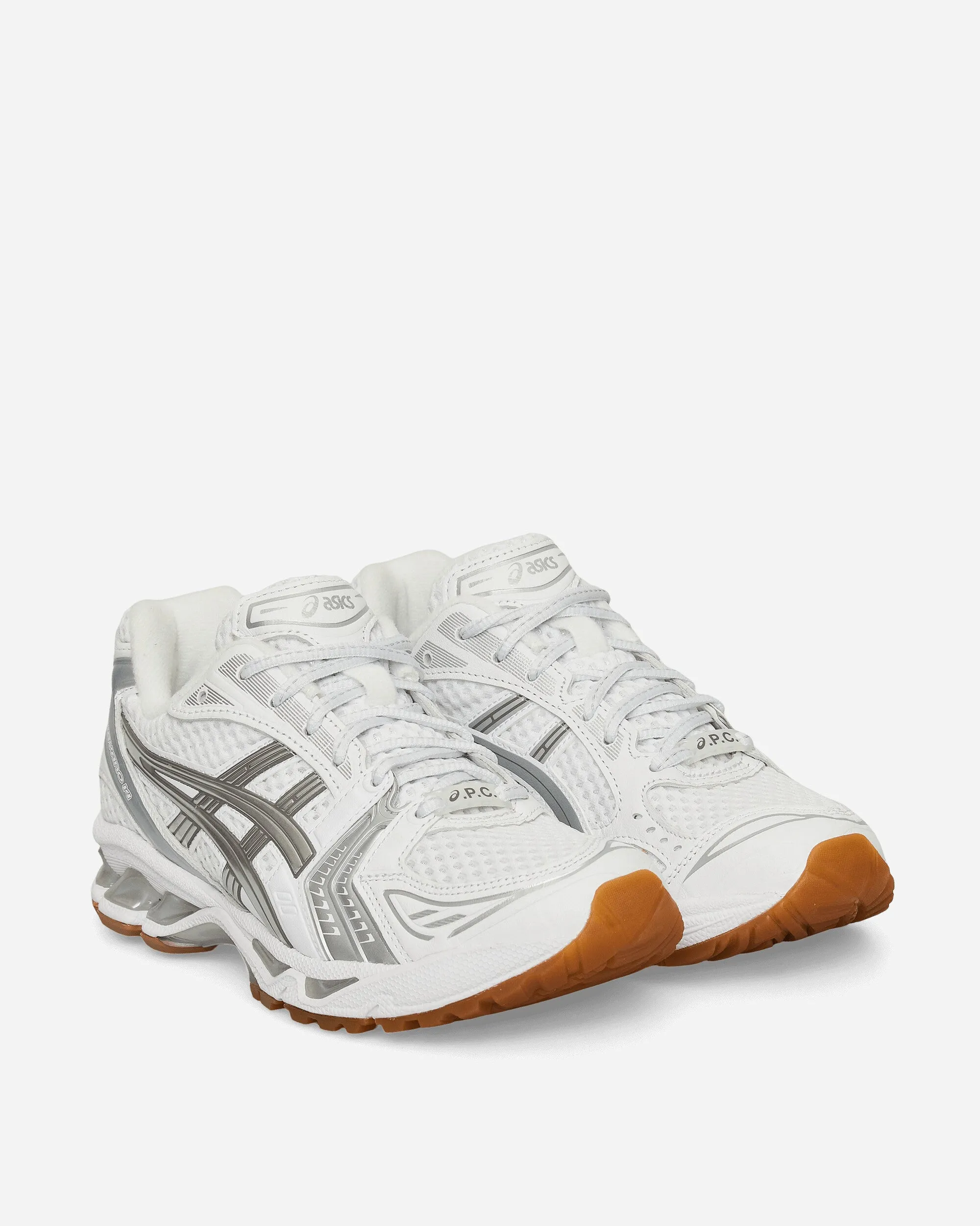 Slim Form A.P.C. GEL-Kayano 14 Sneakers White / Pure Silver