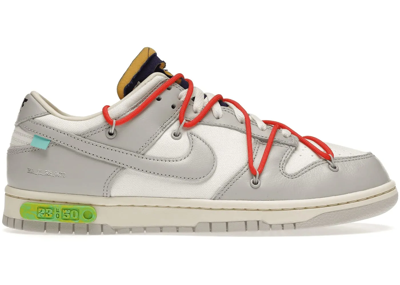 Nike Dunk Low Off-White Lot 23 Guard Step Marathon Walk
