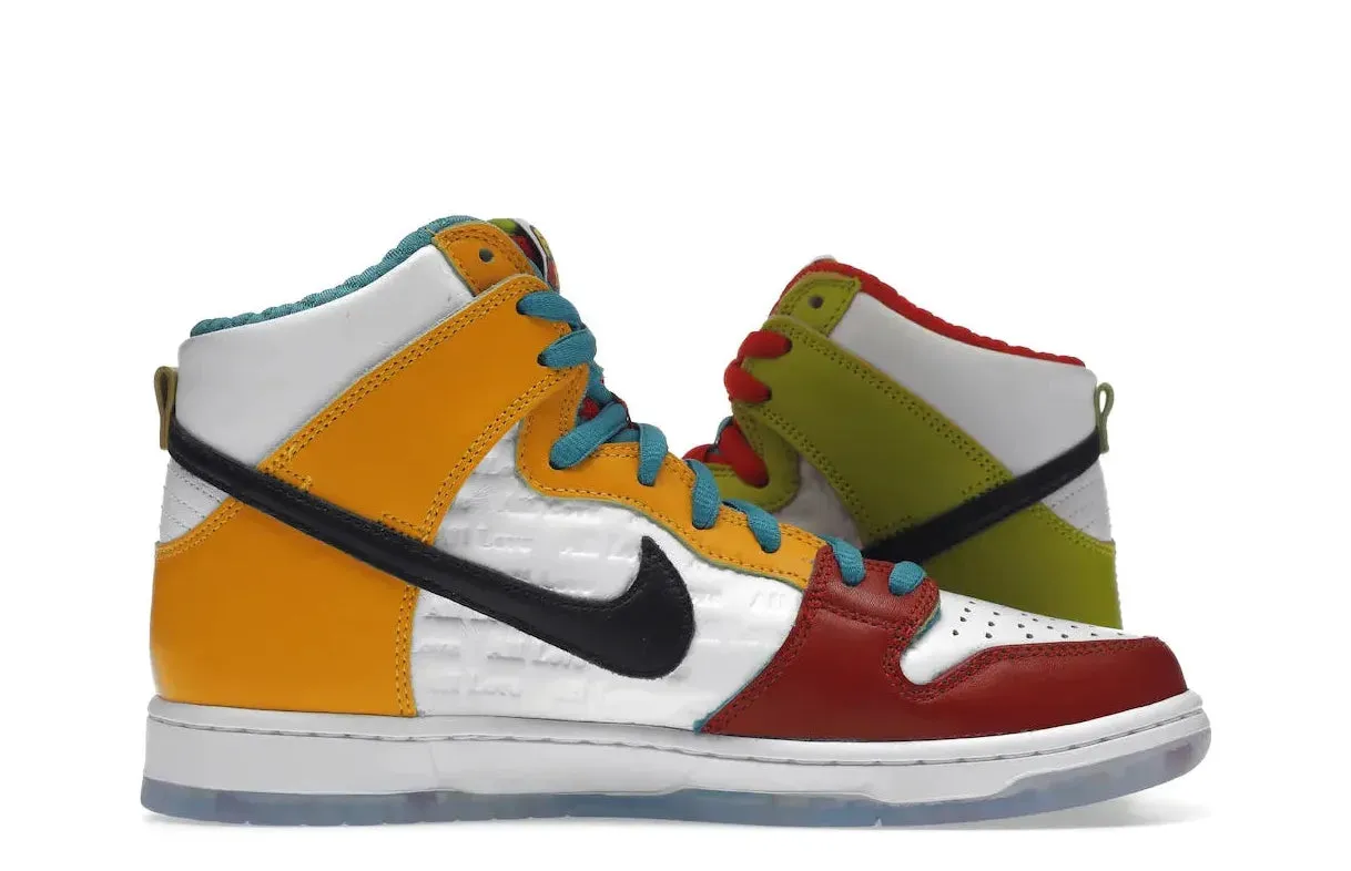 Suede Finish Nike SB Dunk High Pro froSkate All Love