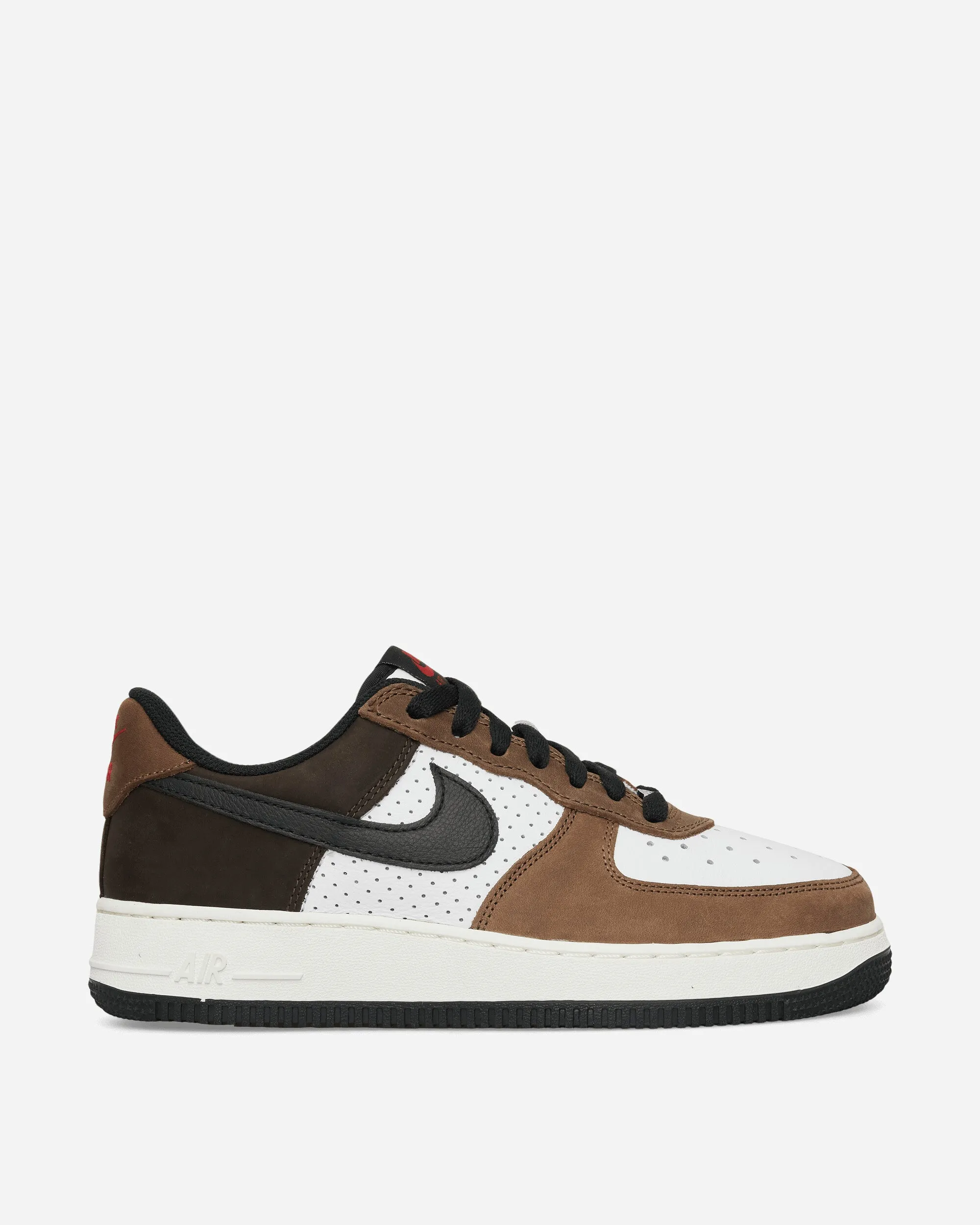 Durable Build Sole Soft Air Force 1 Low Sneakers White / Black / Bison