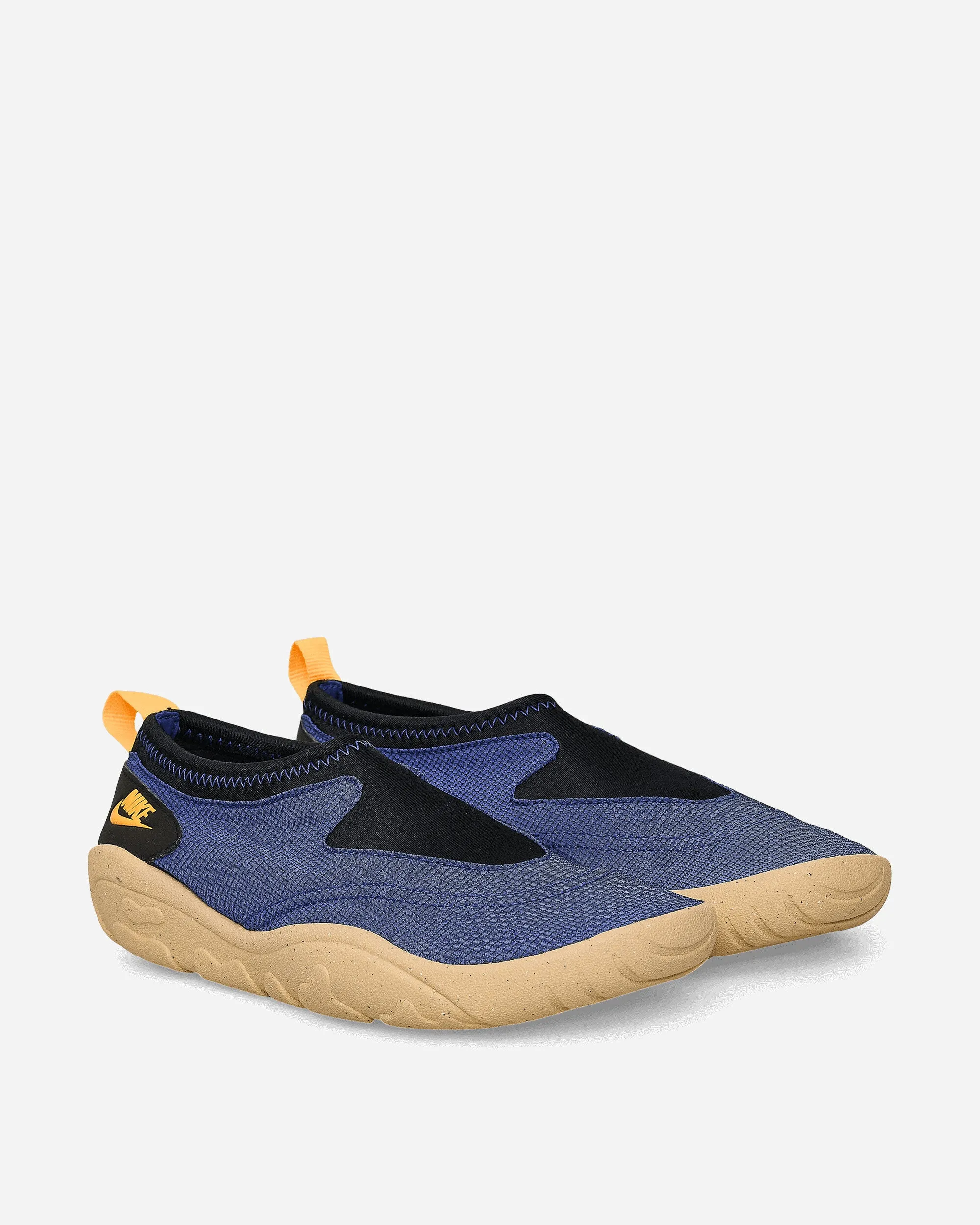 Soft Neutral Aqua Turf Sneakers Deep Night / Laser Orange