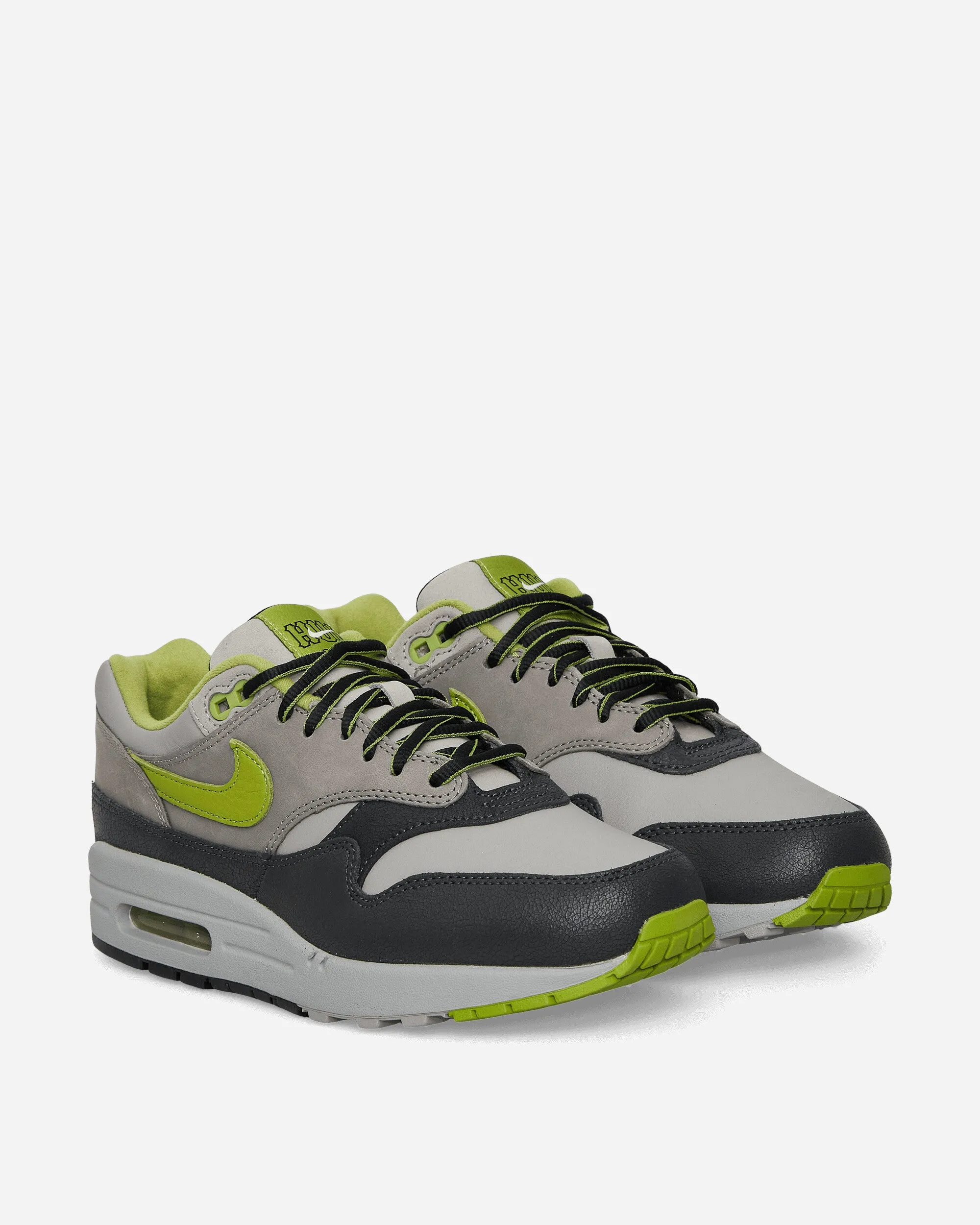 HUF Air Max 1 Sneakers Anthracite / Pear / Medium Grey Race day Ocean Edge