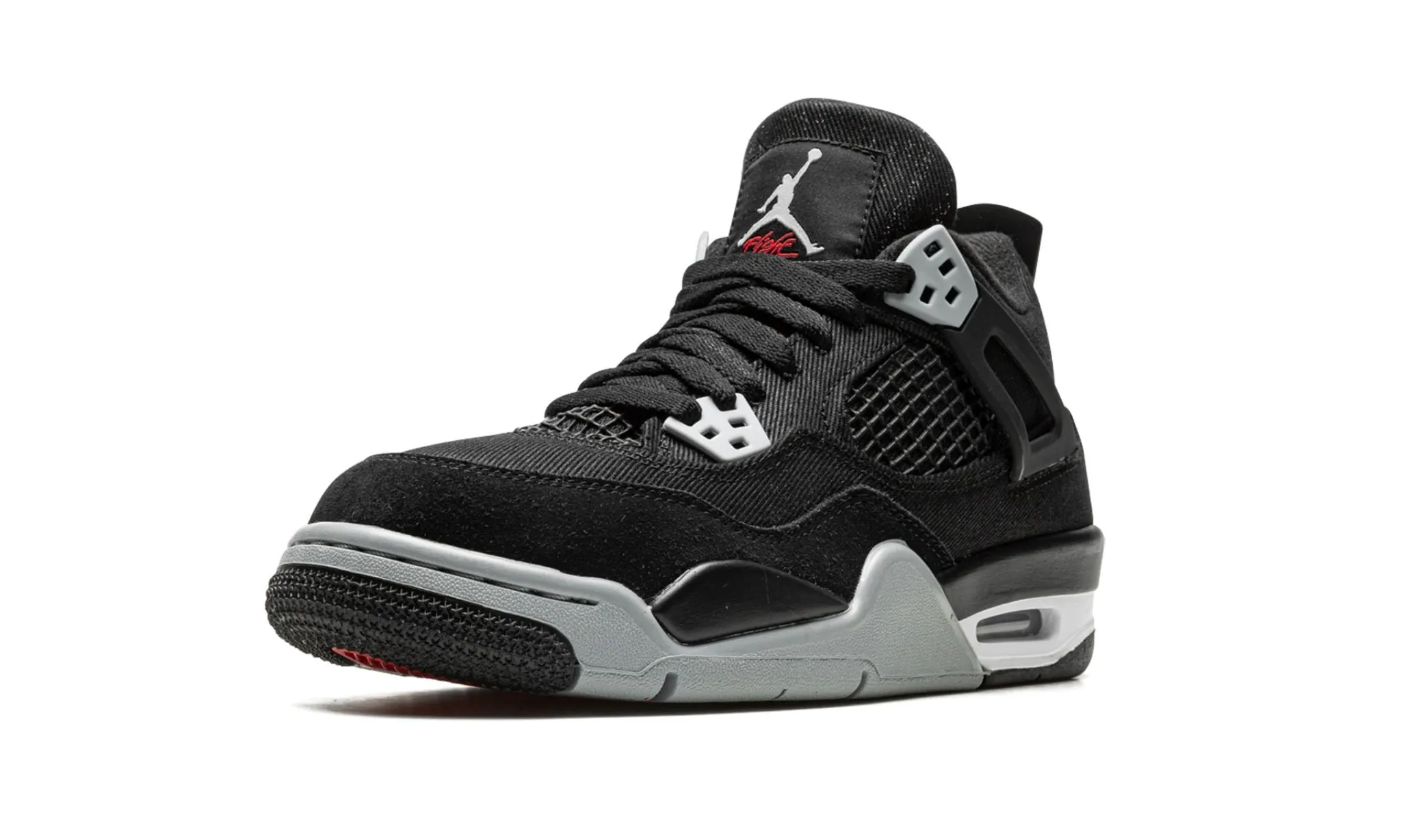 Jordan 4 Retro "Black Canvas" Grade School Park Fun Prairie Hike