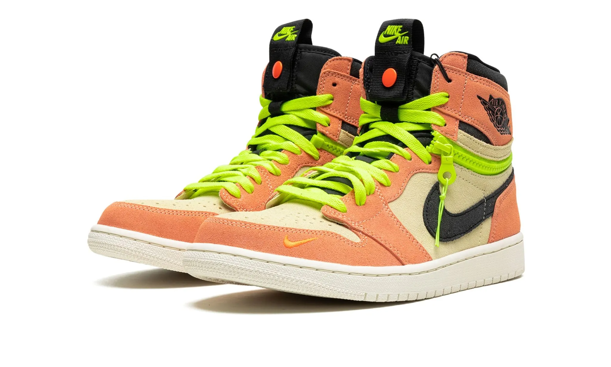 Air Jordan 1 High Switch Pink Volt supportive insole comfort features