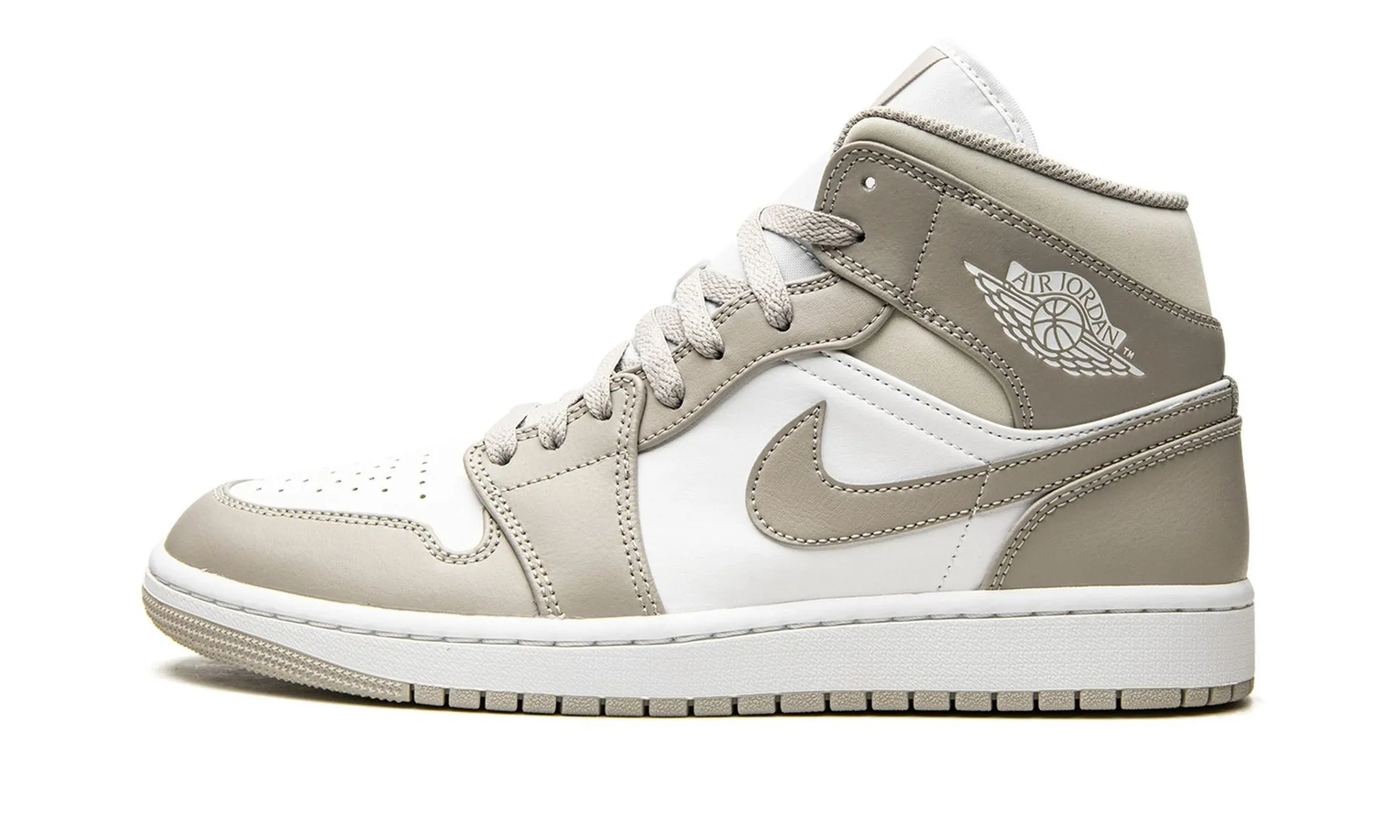 Clean Shape Air Jordan 1 Mid Linen