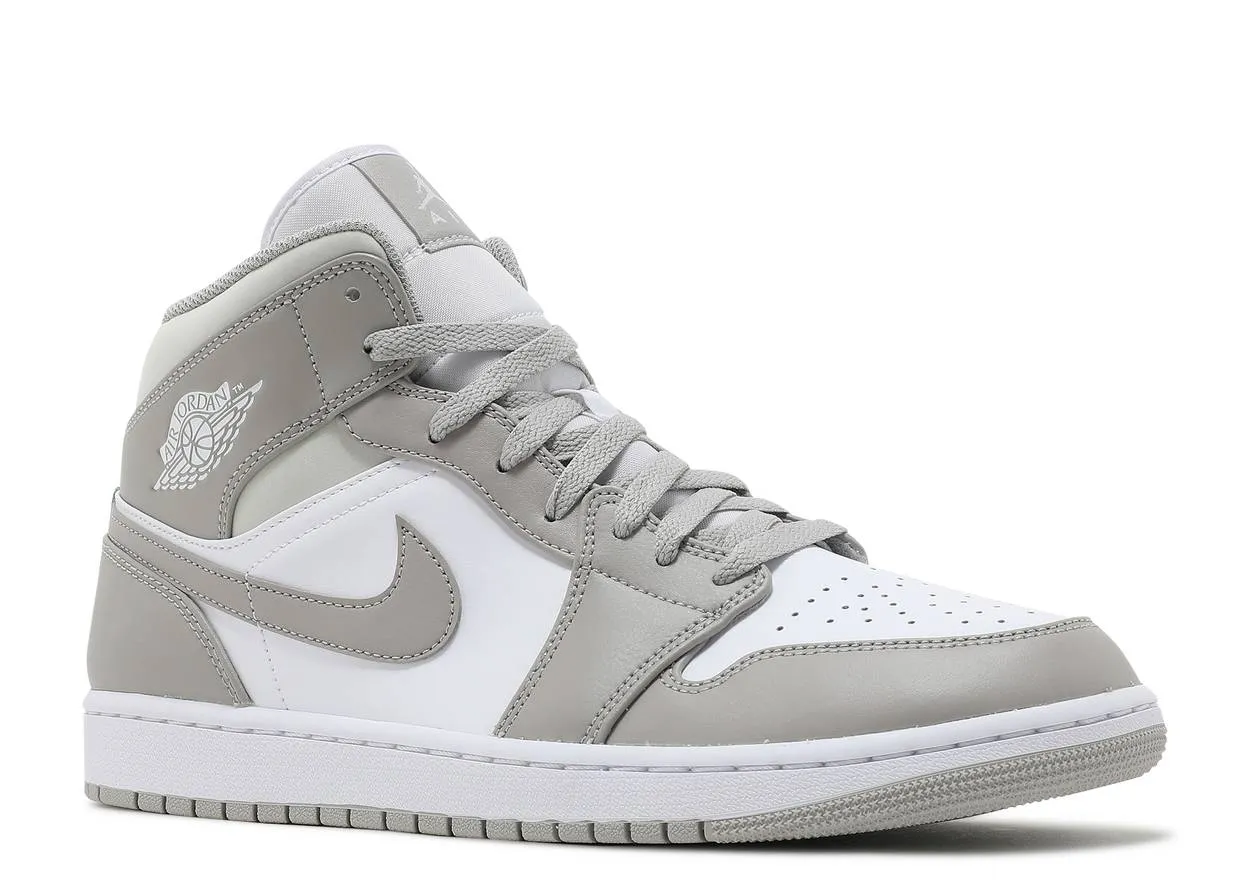 Air Jordan 1 Mid Linen mom style Walk Routine