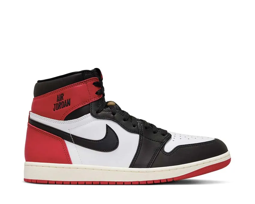 Flat Grip Air Jordan 1 Retro High OG "Black Toe"